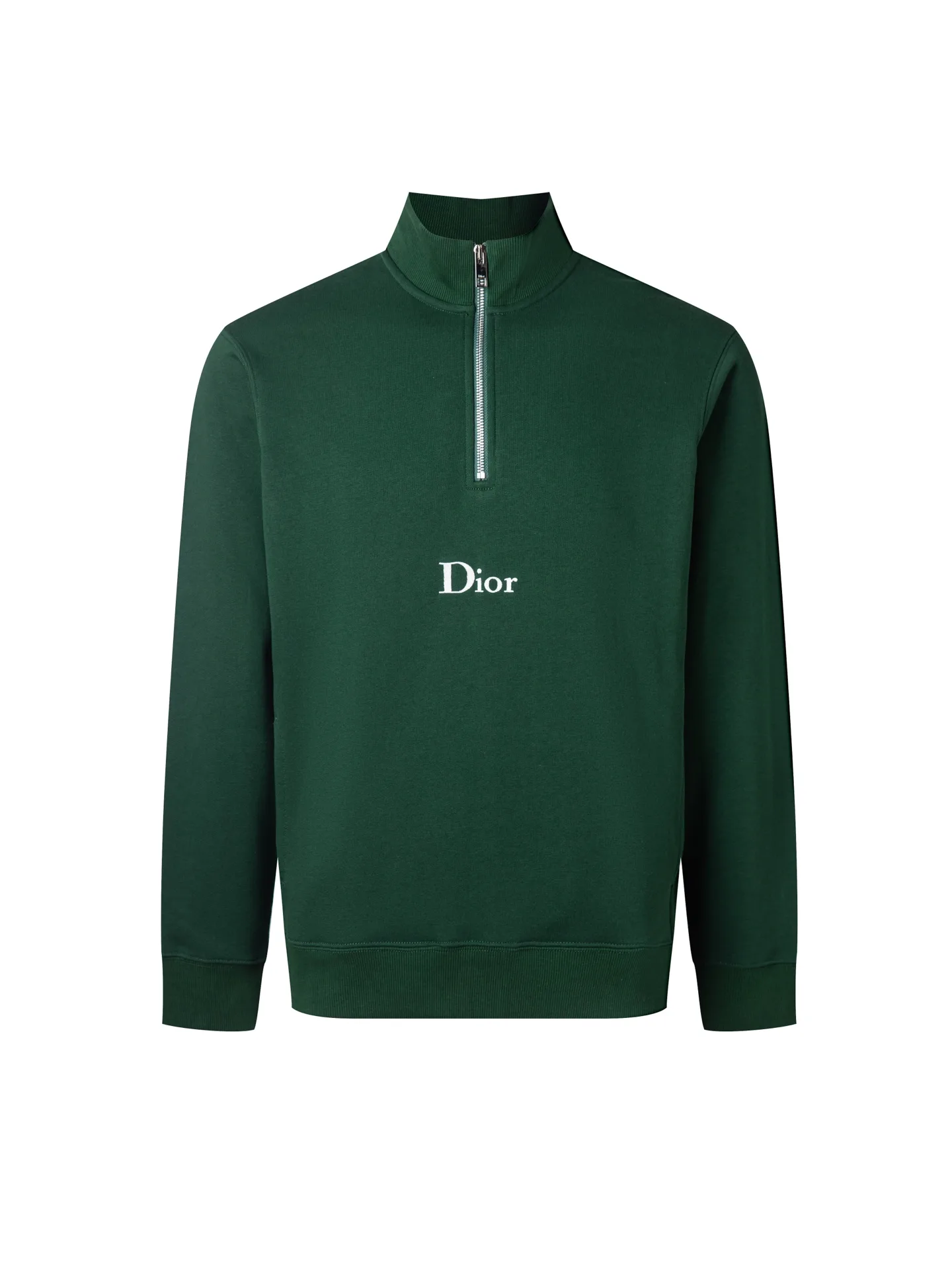 Logo Embroidery Half-Zip Sweatshirt D24021715