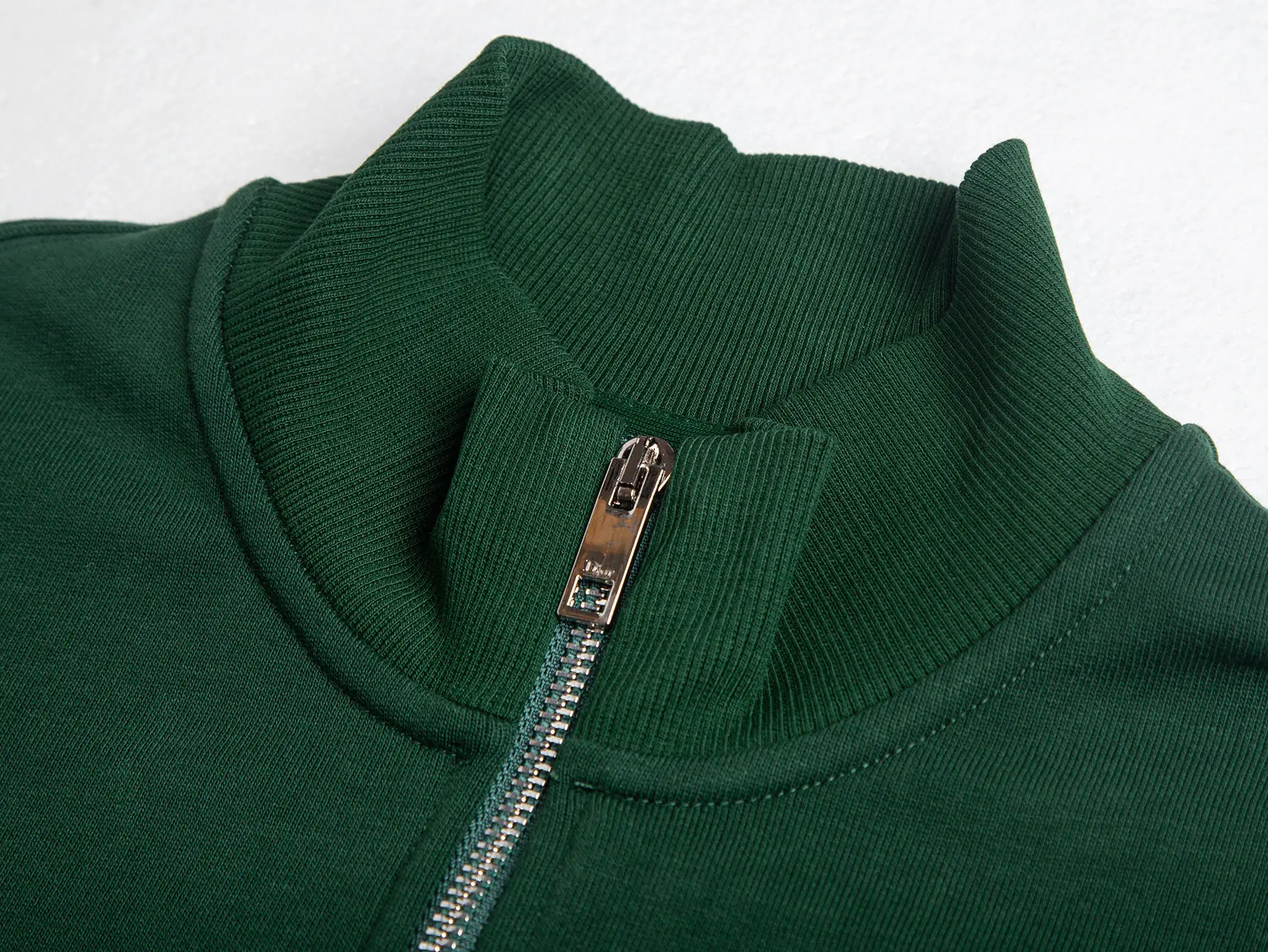 Logo Embroidery Half-Zip Sweatshirt D24021715 — view 3