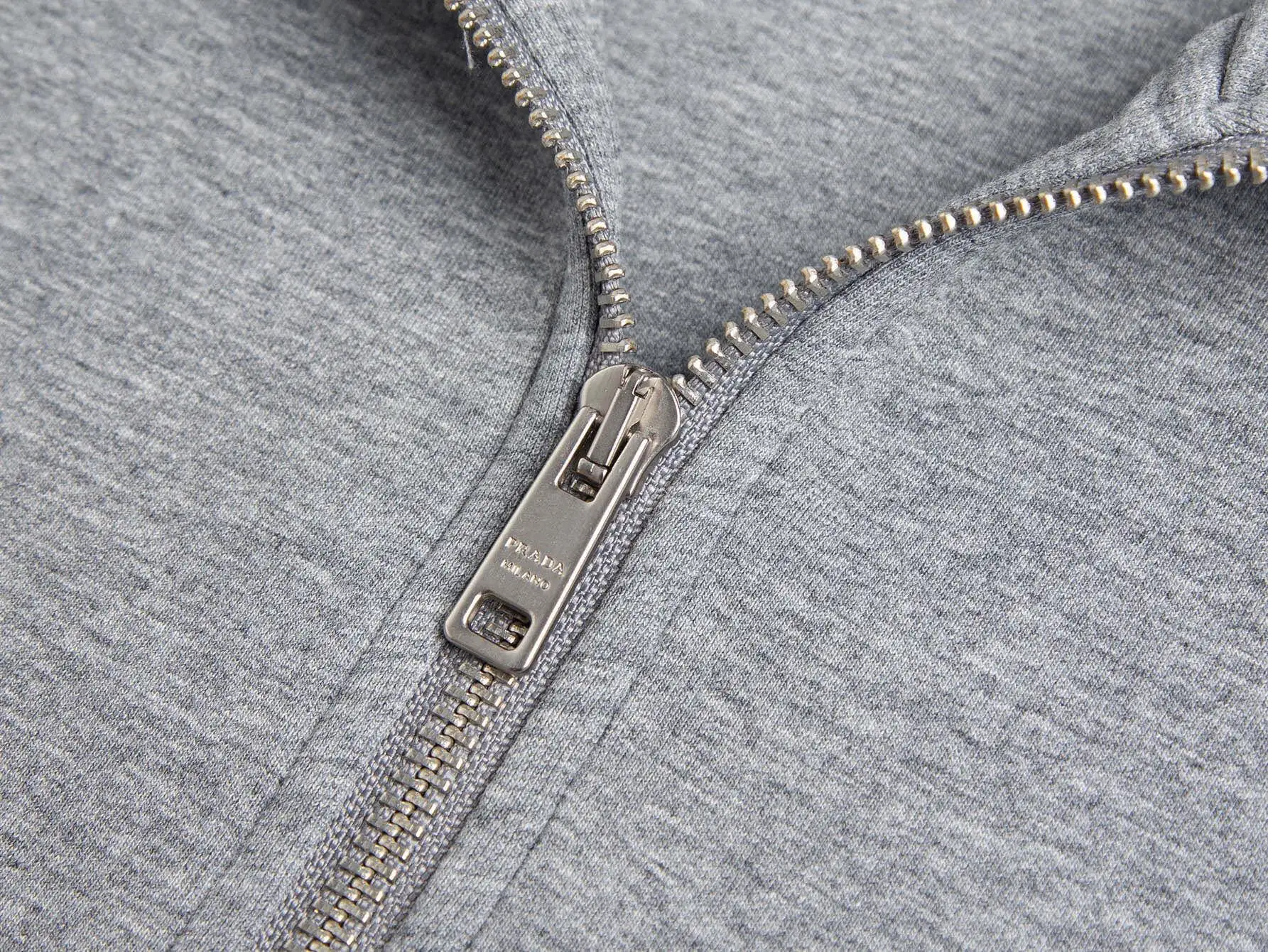 Logo-Badge Half-Zip Cotton Sweatshirt D24521687 — view 4