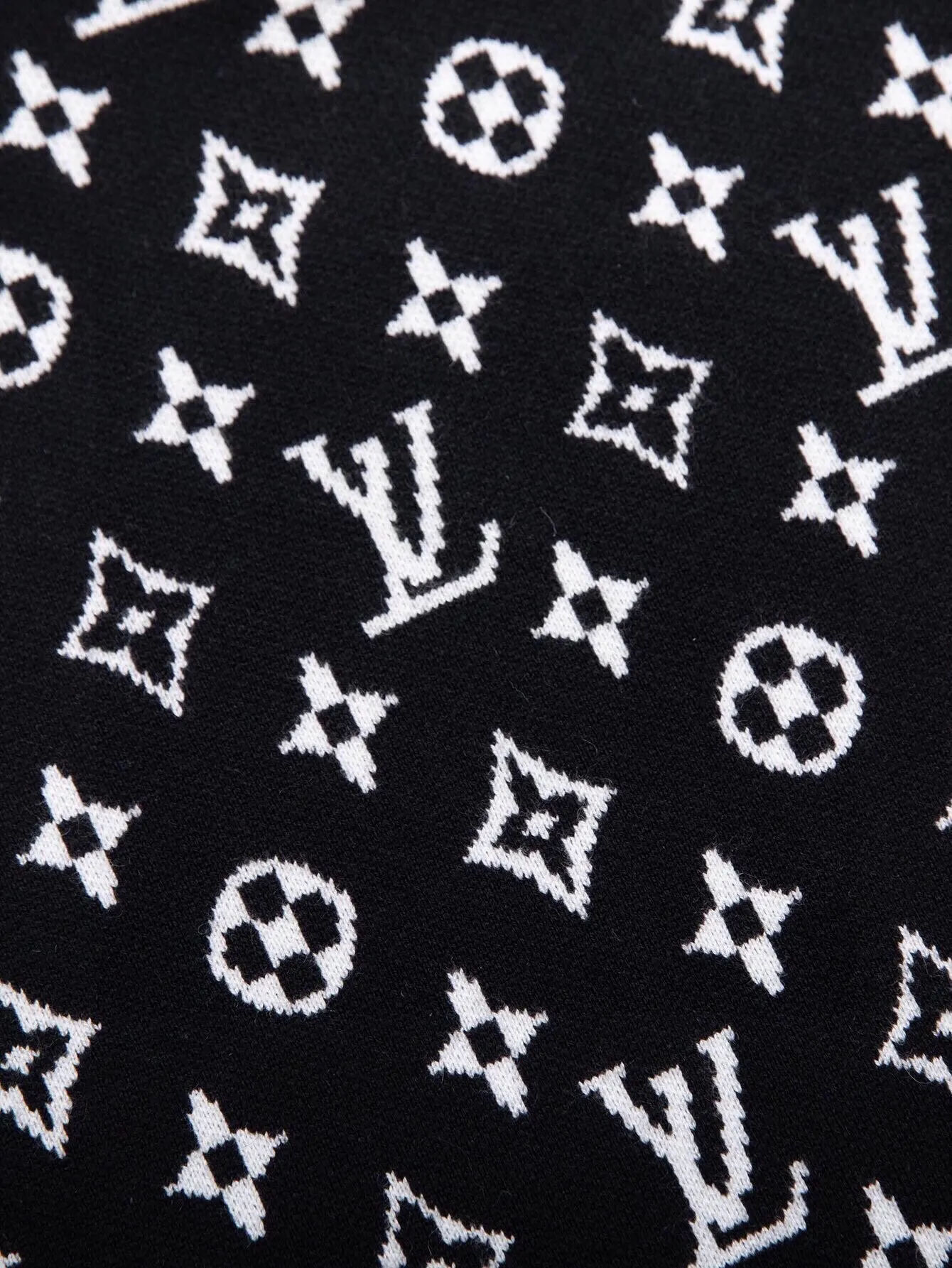 Monogram Jacquard Wool Crew-Neck Sweater D25521692 — view 5