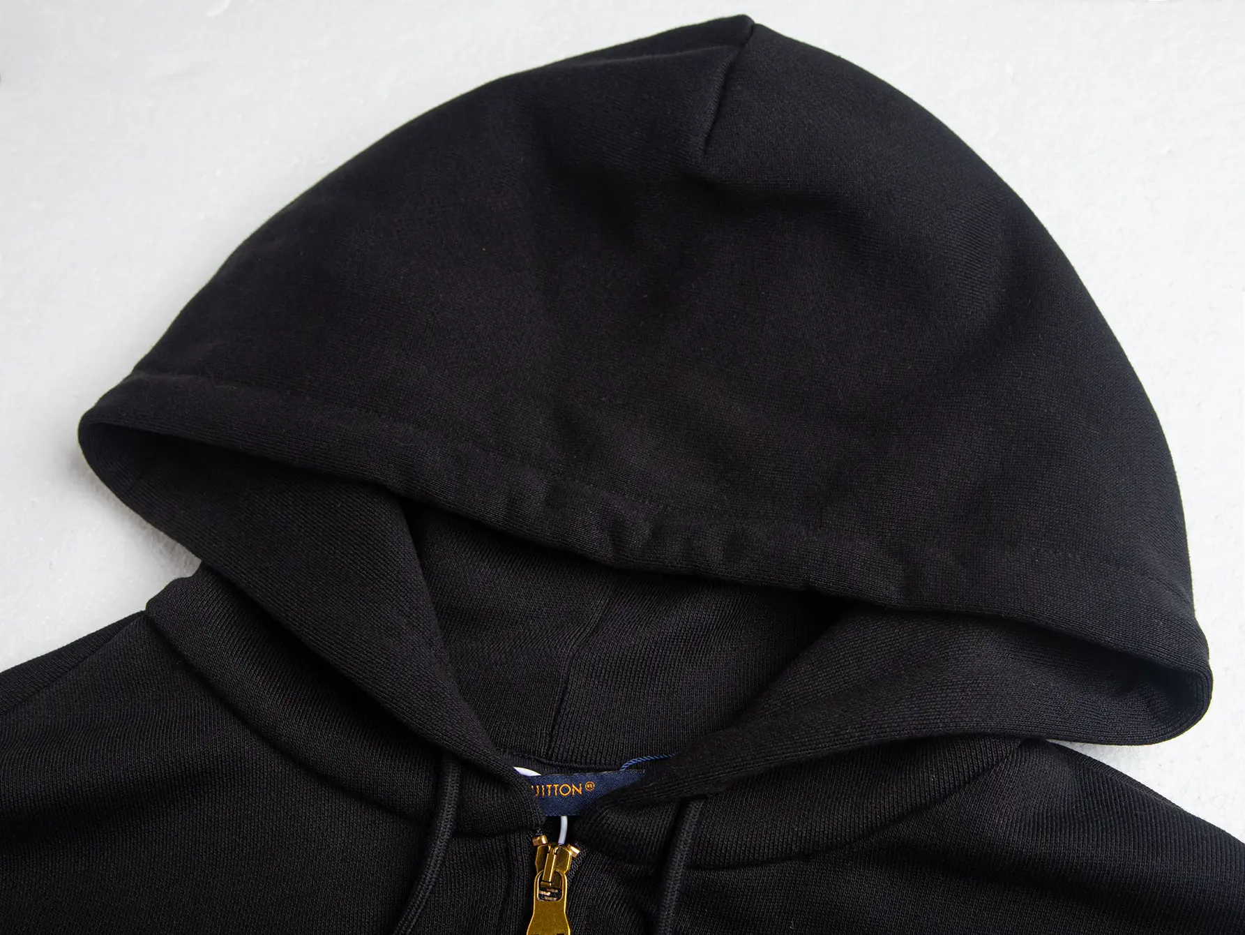 Embroidered Logo Zip-Up Hoodie D30021705 — view 5