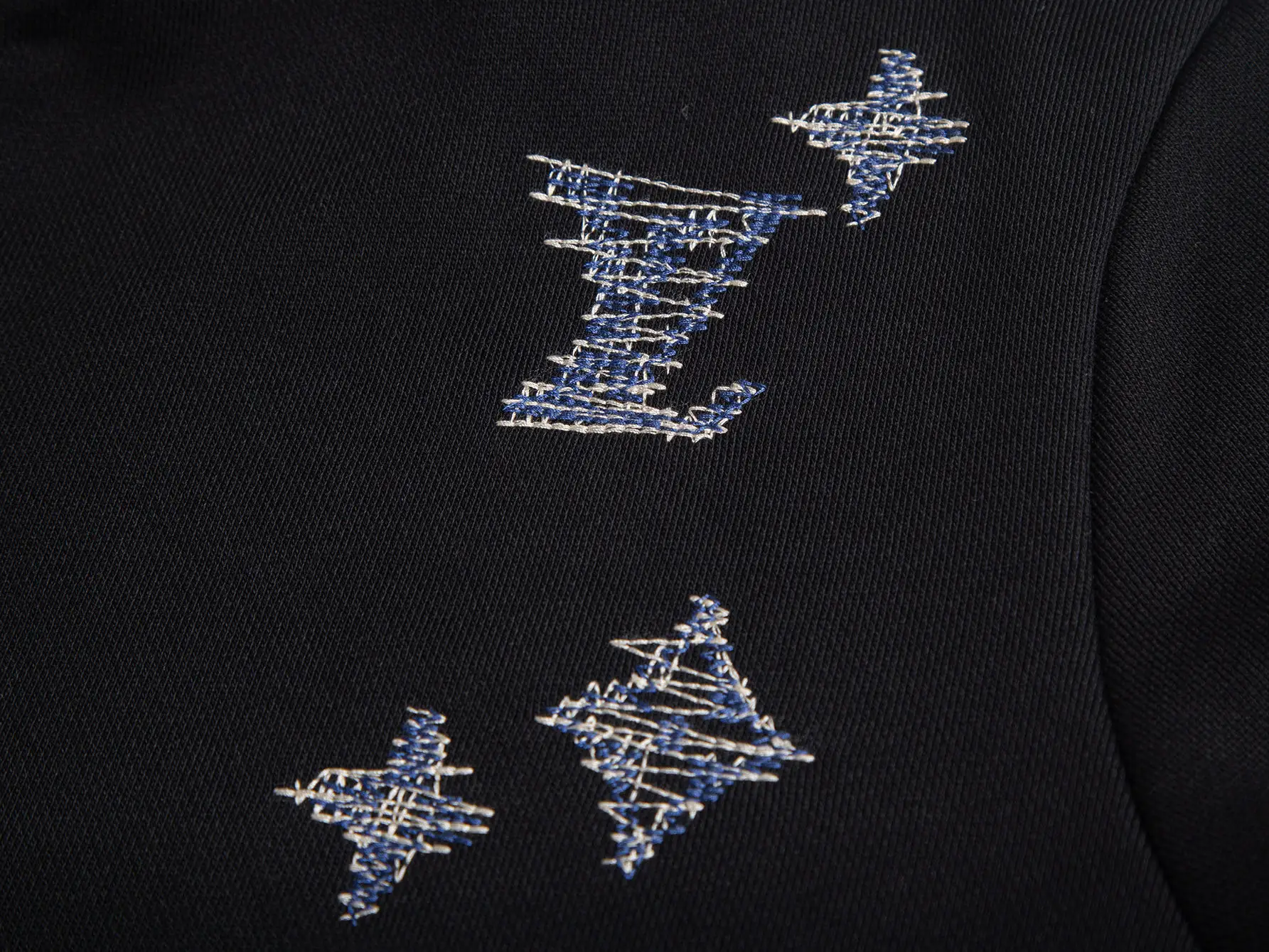 Embroidered Logo Zip-Up Hoodie D30021705 — view 6