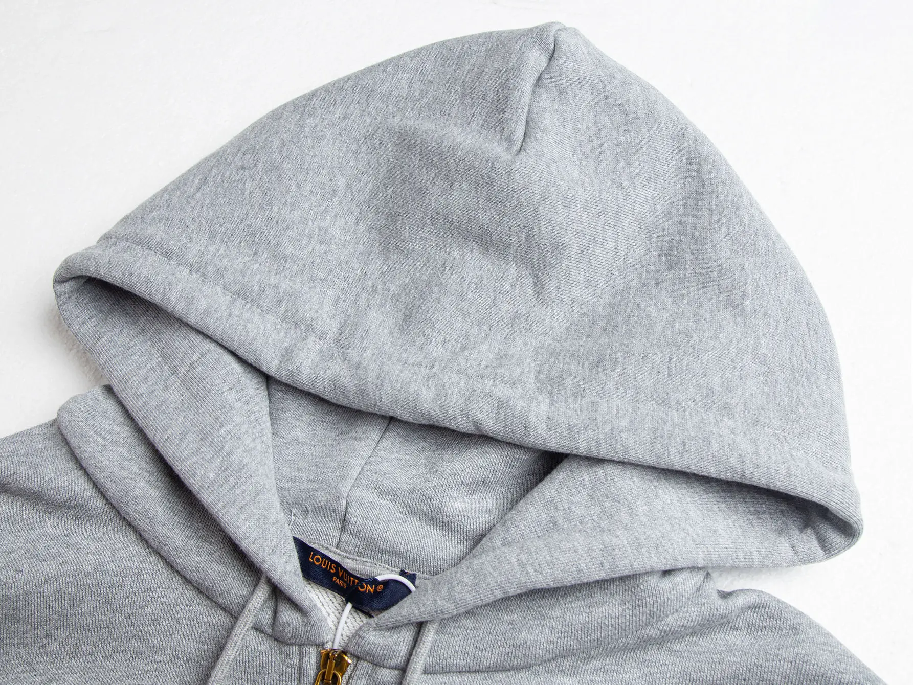 Logo Embroidered Zip-Up Hoodie D30021704 — view 5