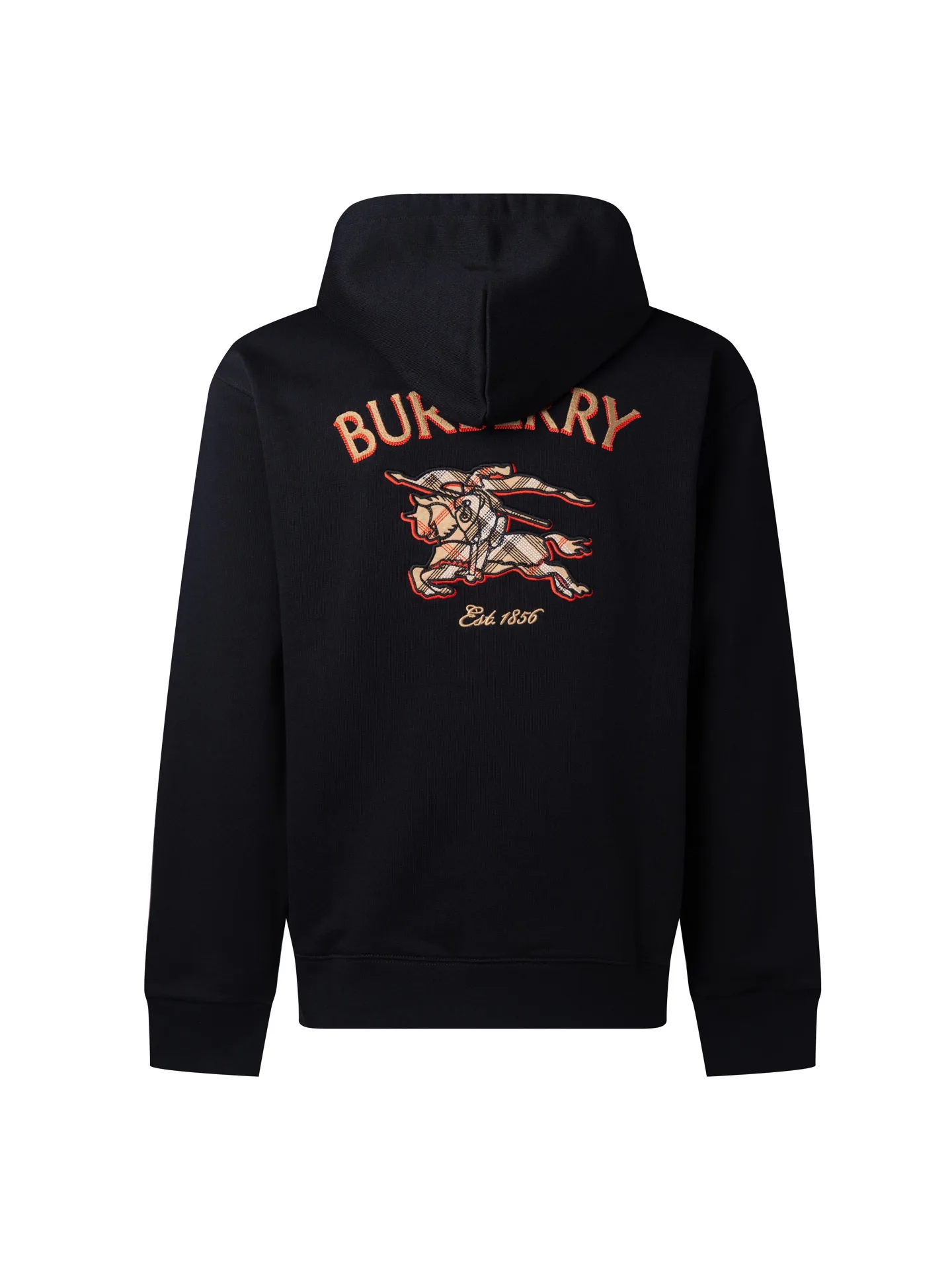 Embroidered Knight Logo Zip-Up Hoodie D30521699 — view 3