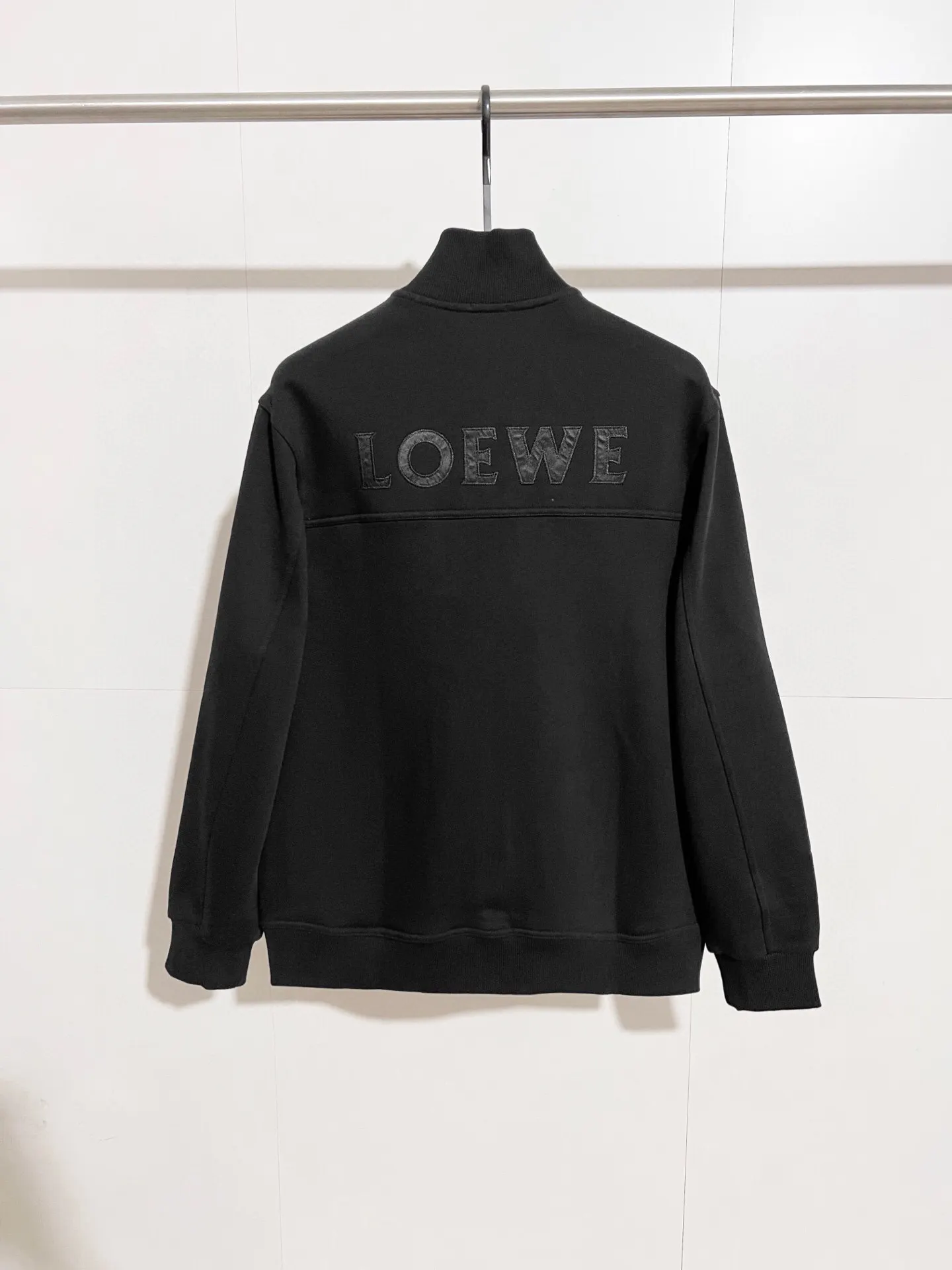 Leather-Pocket Fleece Zip-Up Jacket D30521698 — view 2
