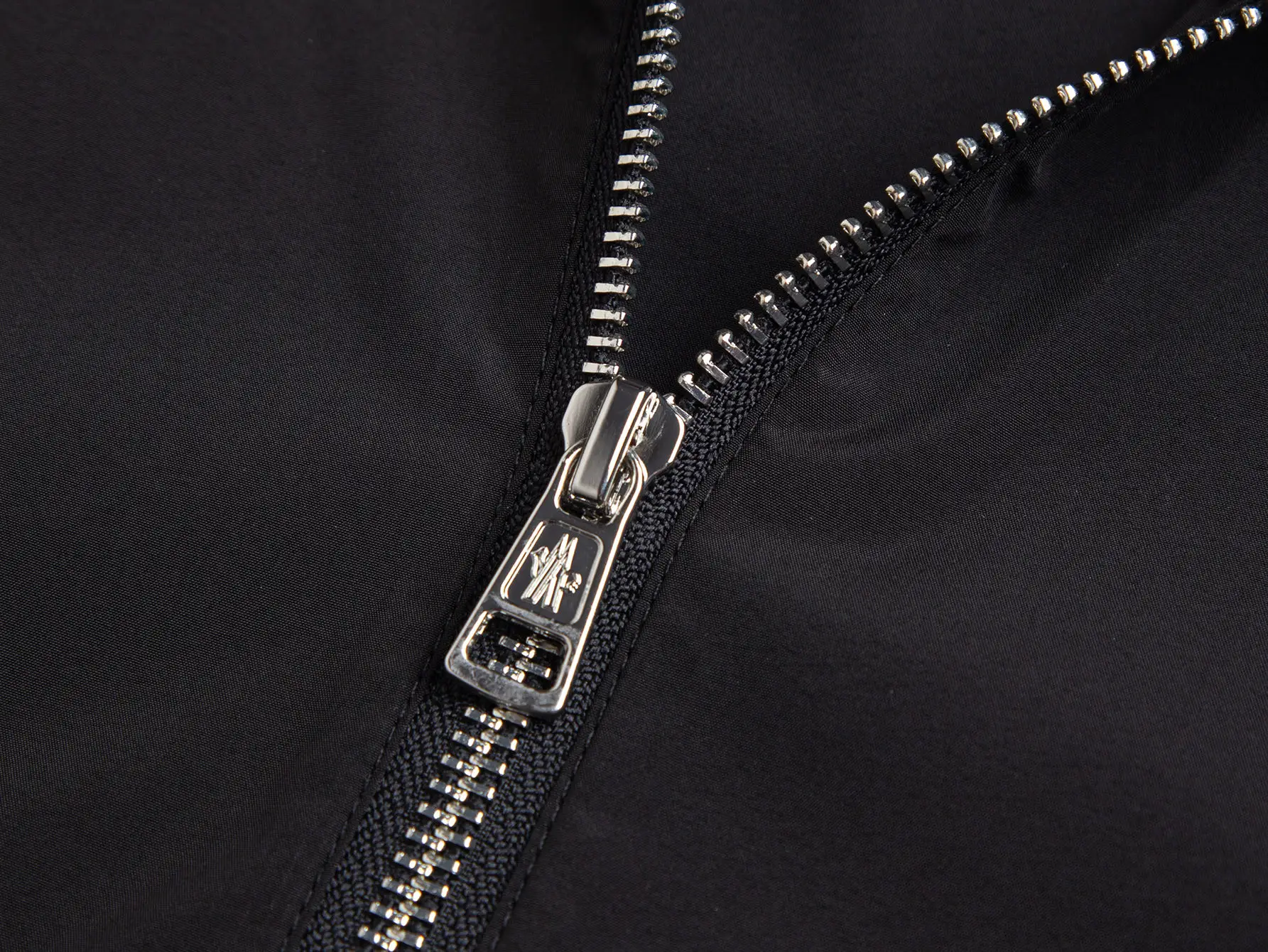 Moncler Hooded Windbreaker Jacket with Grosgrain Trim D31021730 — view 7