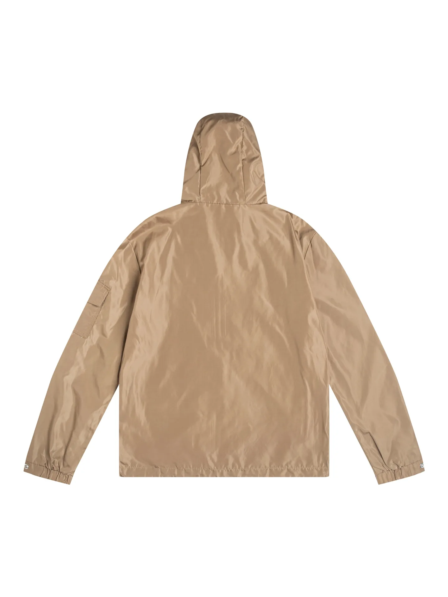 Hooded Windbreaker Jacket with Contrast Trim D31021736 — view 2