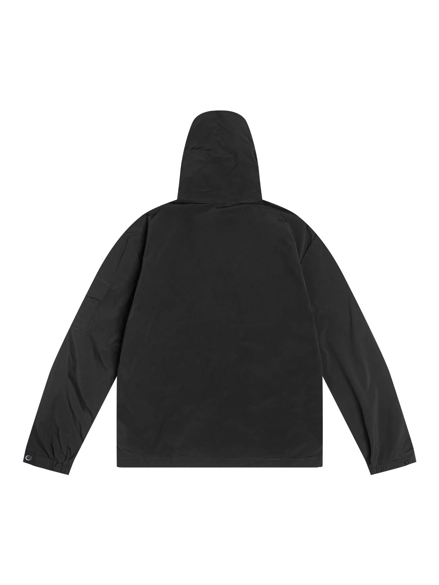 Logo-Patch Hooded Windbreaker Jacket D32021725 — view 2