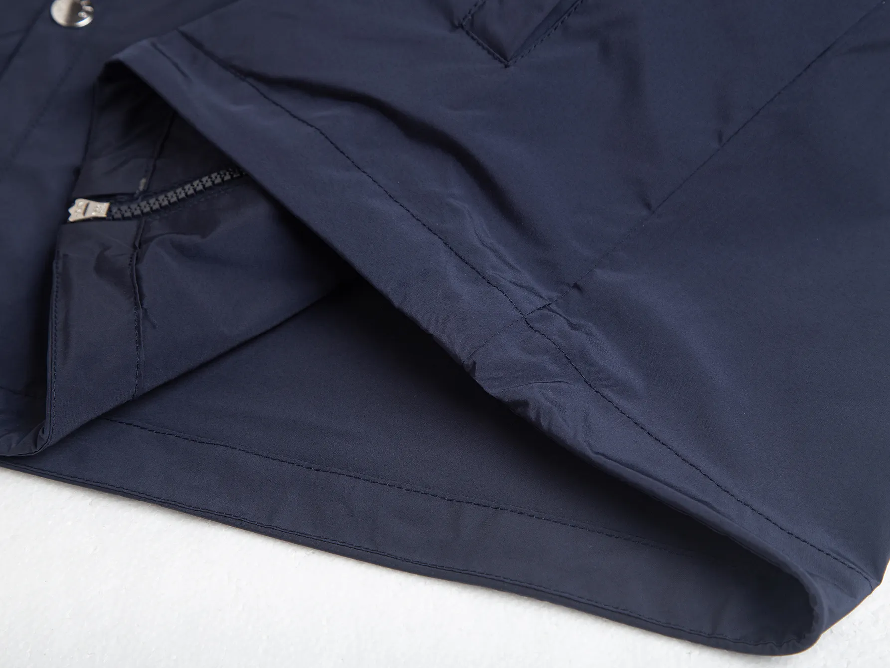 Logo-Patch Hooded Windbreaker Jacket D32021720 — view 7