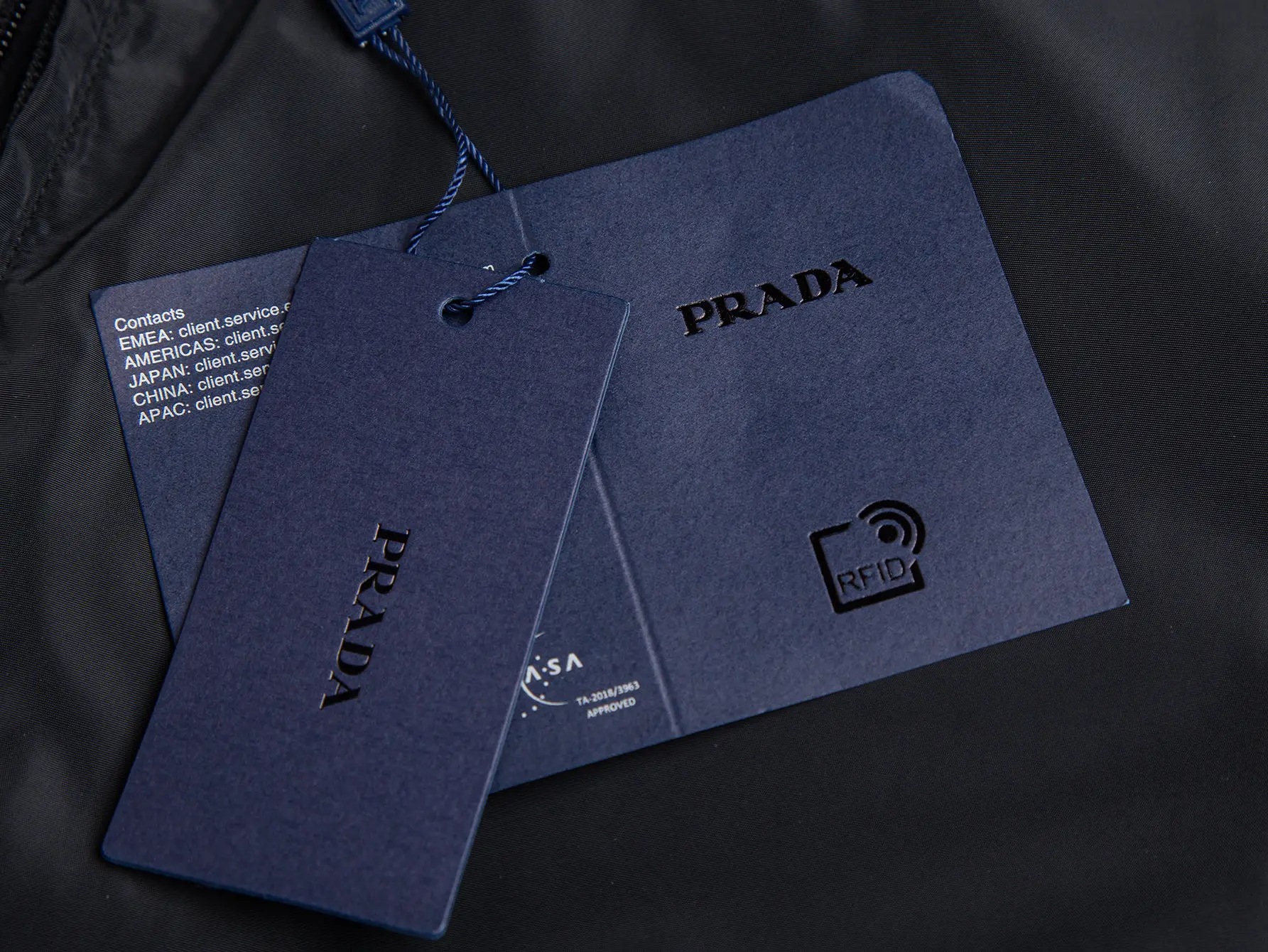 Triangle Logo Hooded Windbreaker Jacket D32521740 — view 13