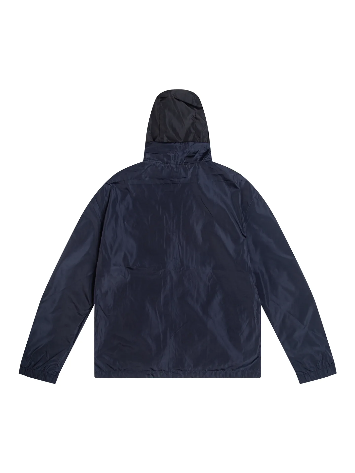 Reversible Hooded Windbreaker Jacket with Triangle Logo D35021738 — view 5