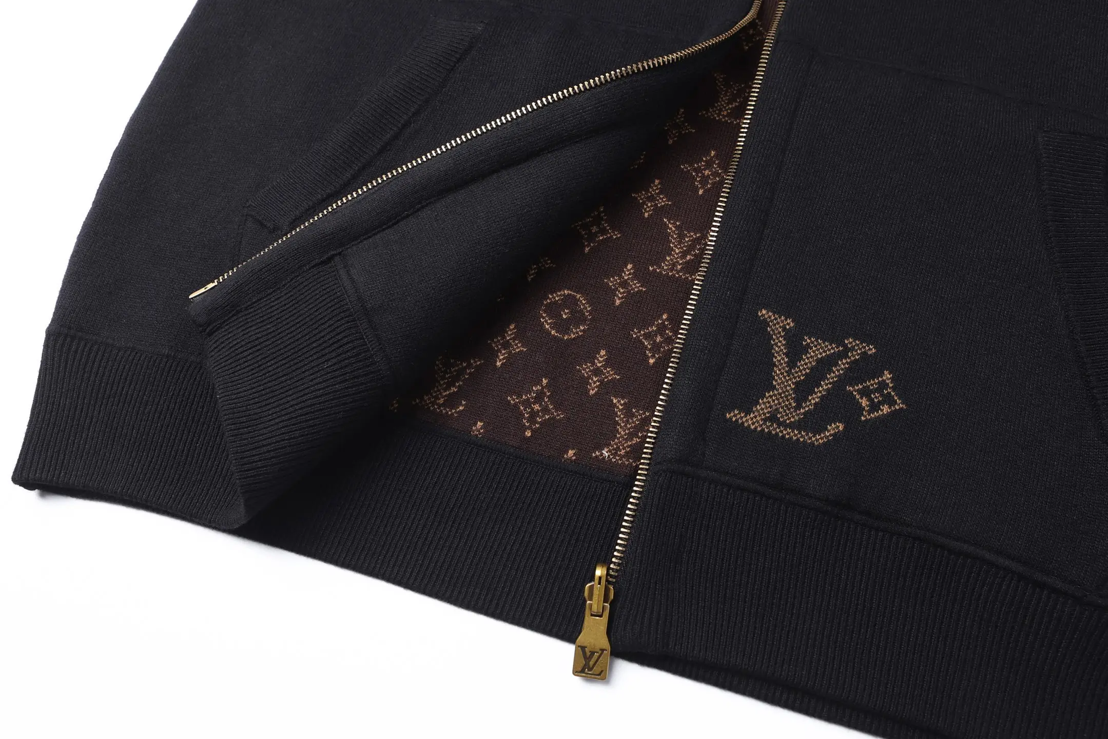 Reversible Monogram Jacquard Wool-Blend Hoodie D39521702 — view 9
