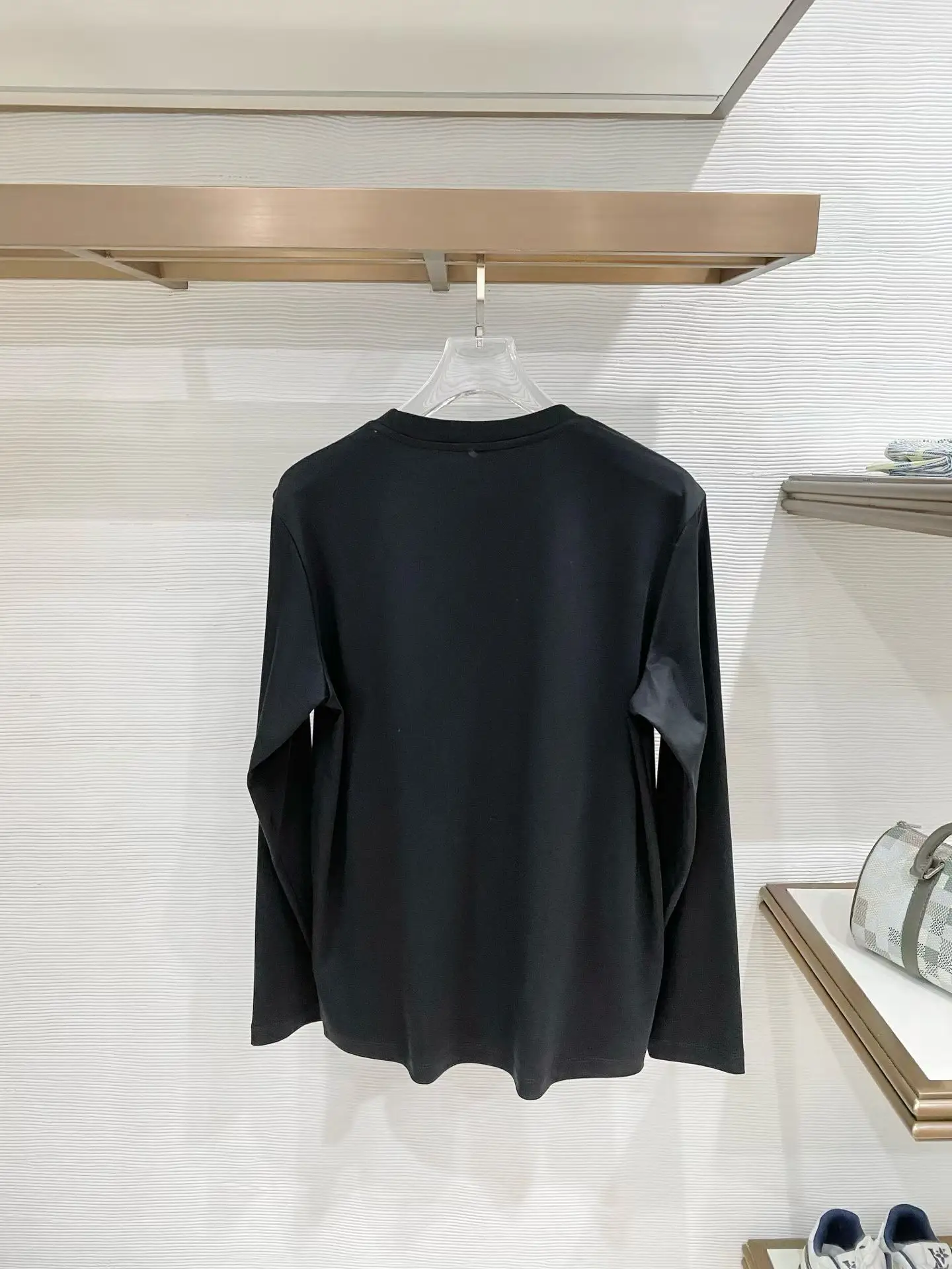 Mercerized Cotton Long-Sleeve T-Shirt D11522805 — view 2