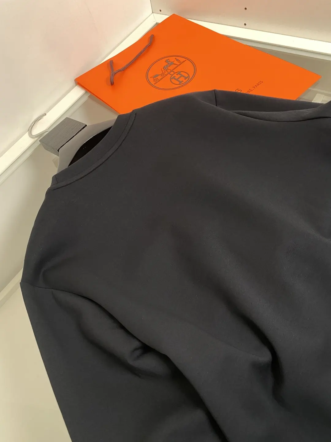 Embroidered Pocket Scuba Sweatshirt D13522788 — view 3