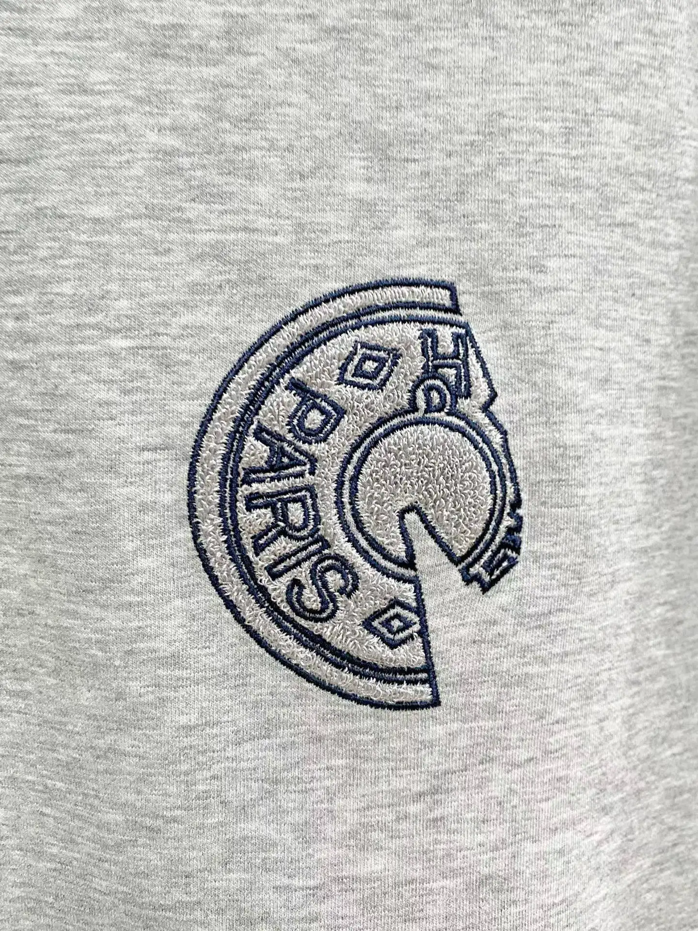 Embroidered Logo Spacer Knit Sweatshirt D19522793 — view 4