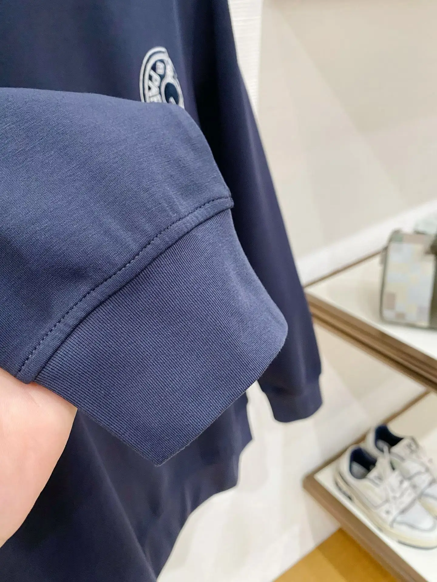 Embroidered Logo Crew-Neck Sweatshirt D19522792 — view 5