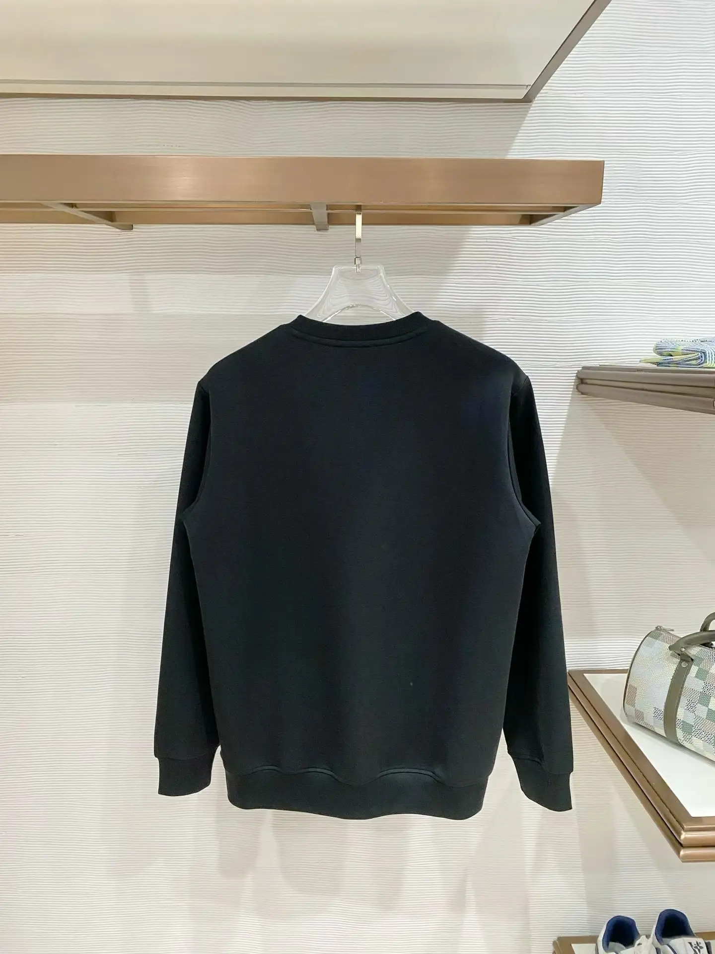 Embroidered Scuba-Knit Crew-Neck Sweatshirt D13522791 — view 2