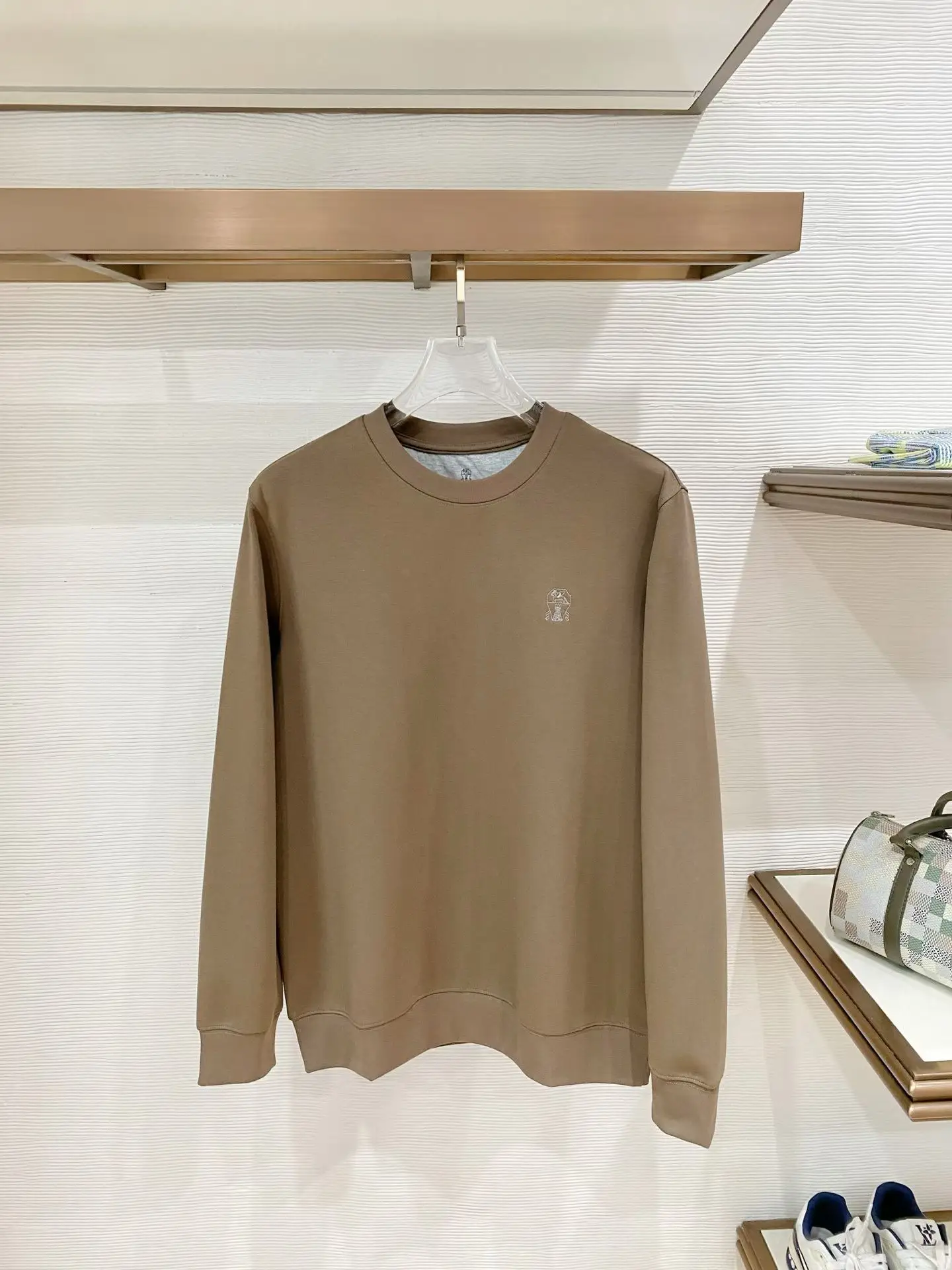 Logo-Embroidered Scuba Knit Sweatshirt D19522783