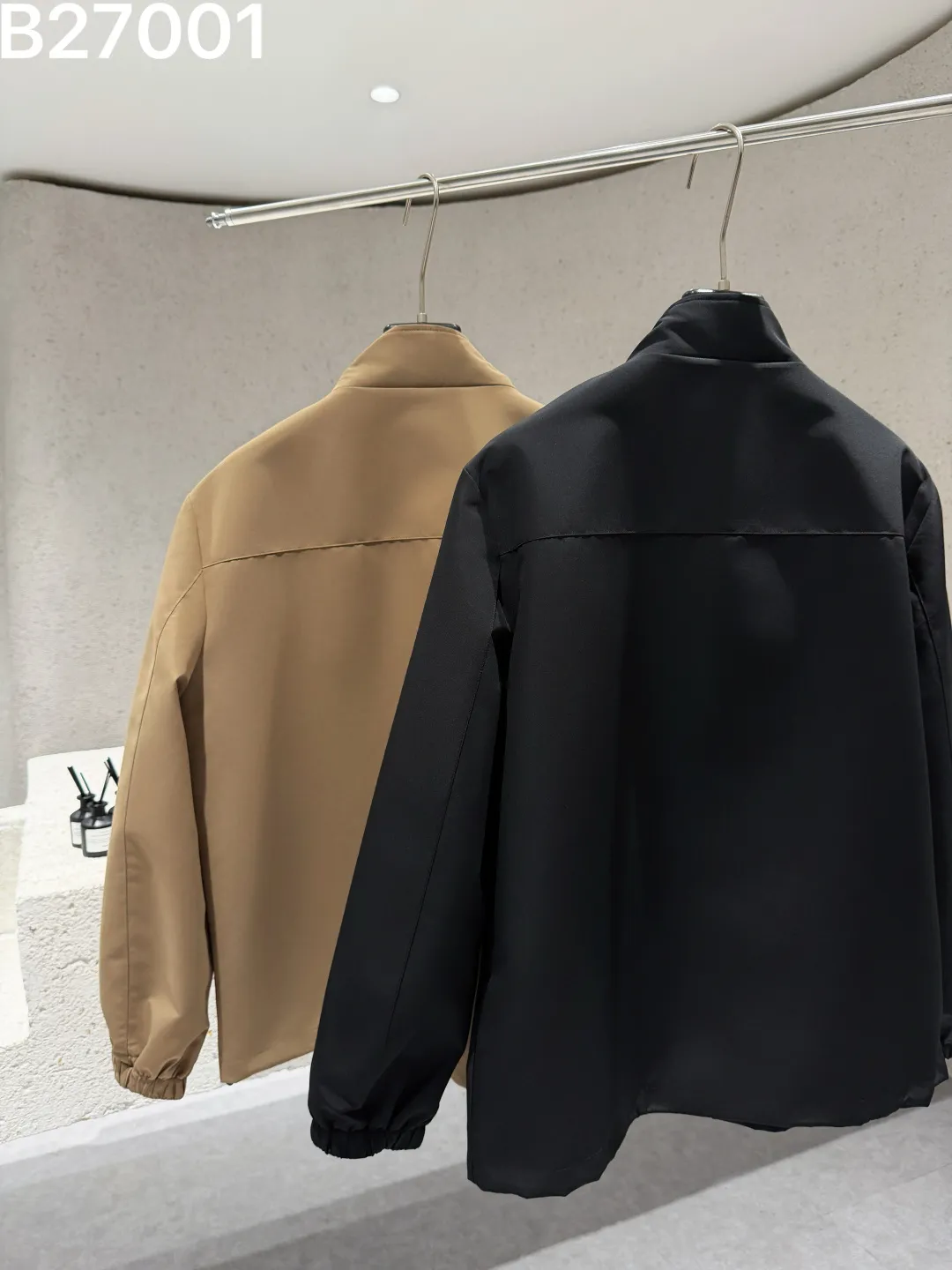 Logo-Intarsia Technical Zip-Up Jacket D26022778 — view 8