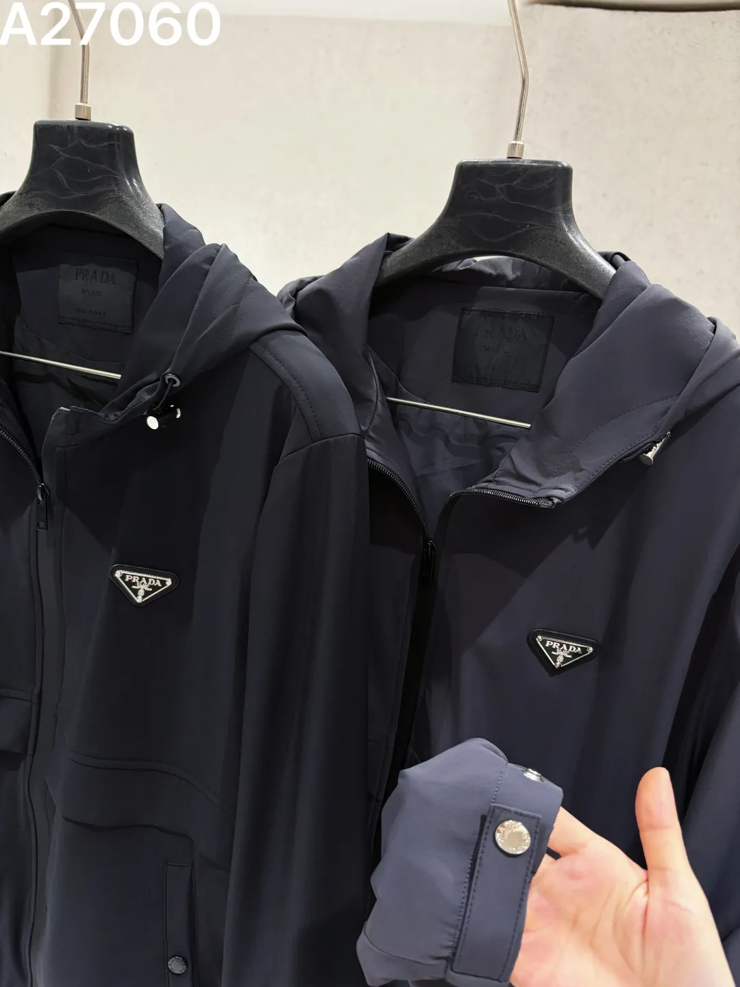Logo-Appliqué Hooded Technical Jacket D21522771 — view 6