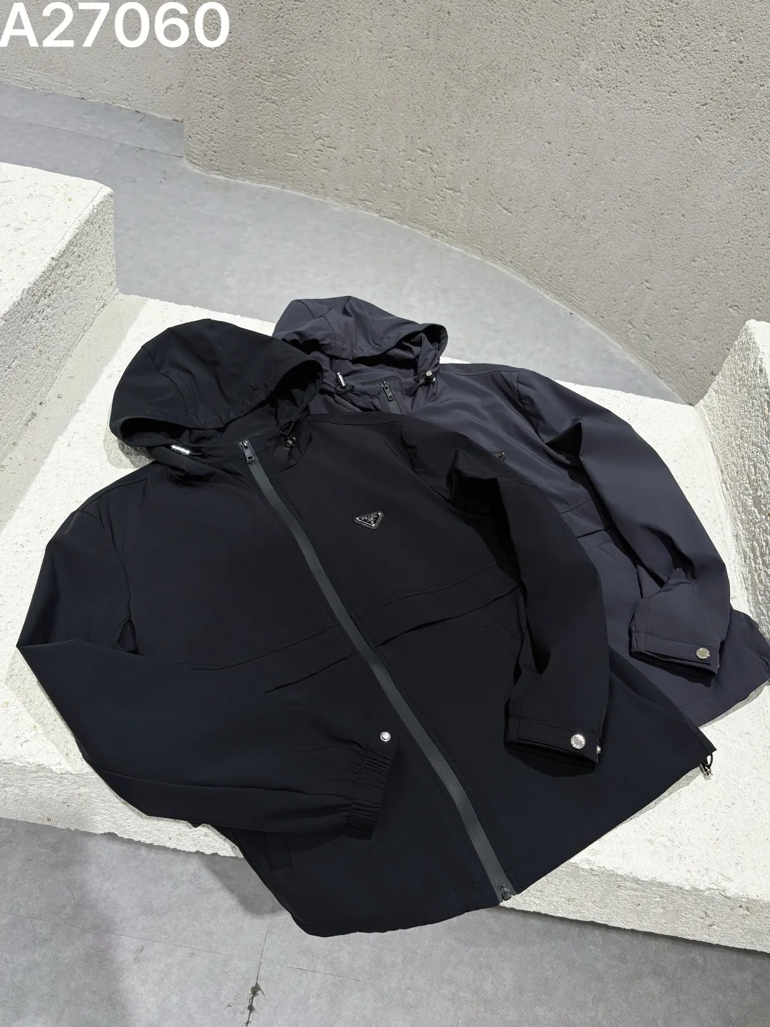 Logo-Appliqué Hooded Technical Jacket D21522771 — view 7