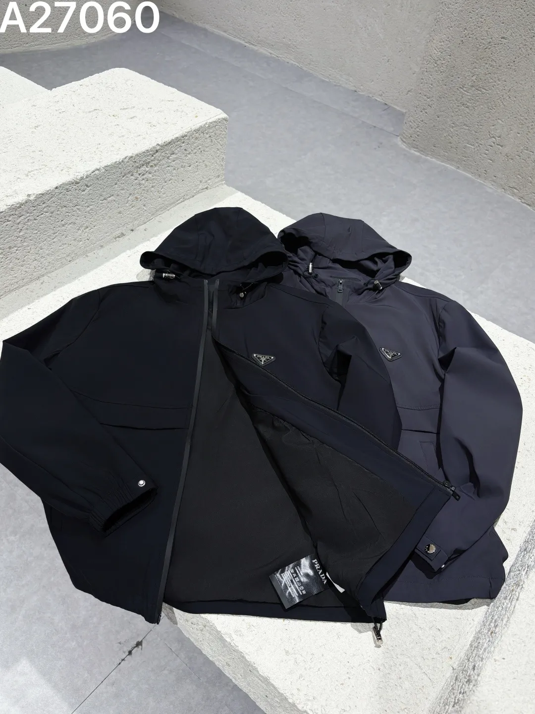 Logo-Appliqué Hooded Technical Jacket D21522771 — view 8