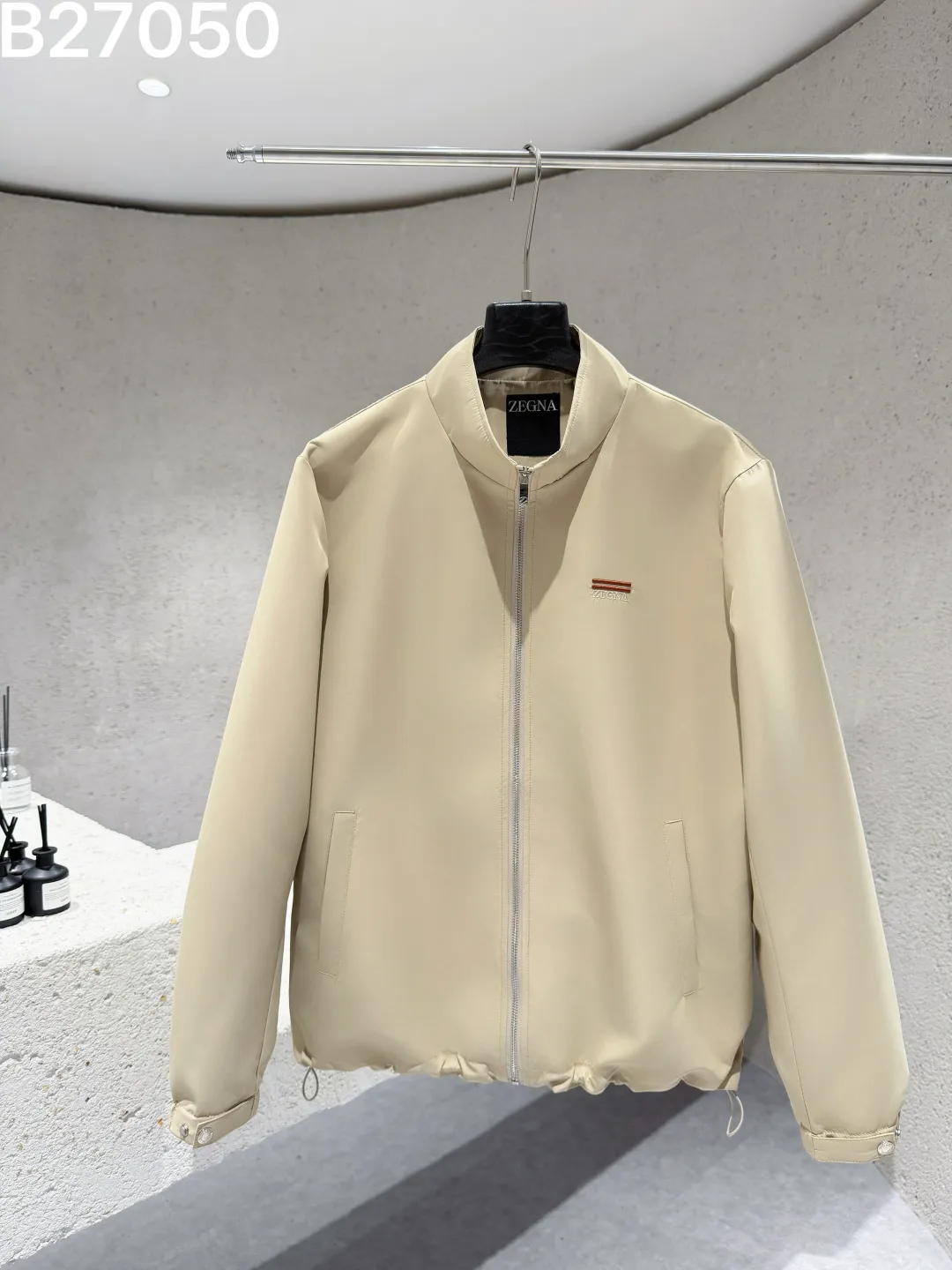 Zegna Technical Zip-Up Bomber Jacket D21522779