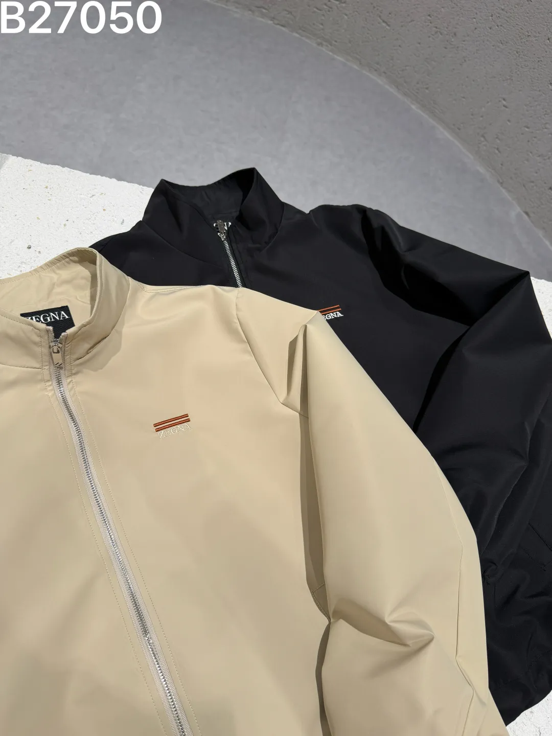 Zegna Technical Zip-Up Bomber Jacket D21522779 — view 6