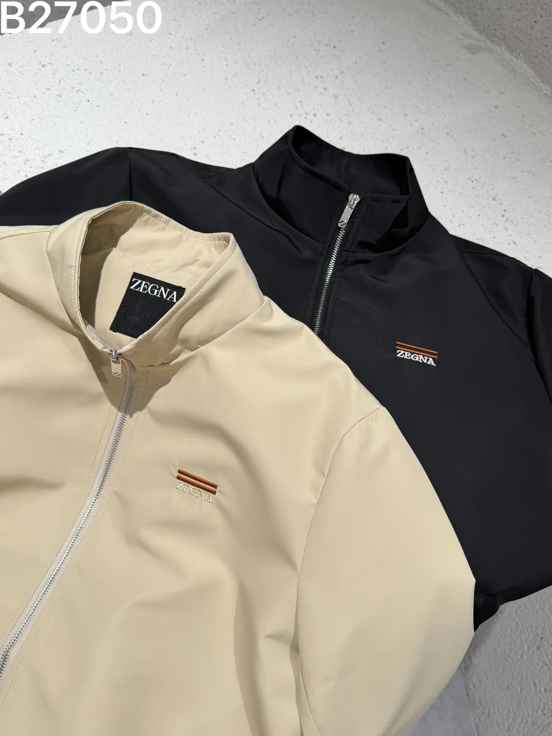 Zegna Technical Zip-Up Bomber Jacket D21522779 — view 8