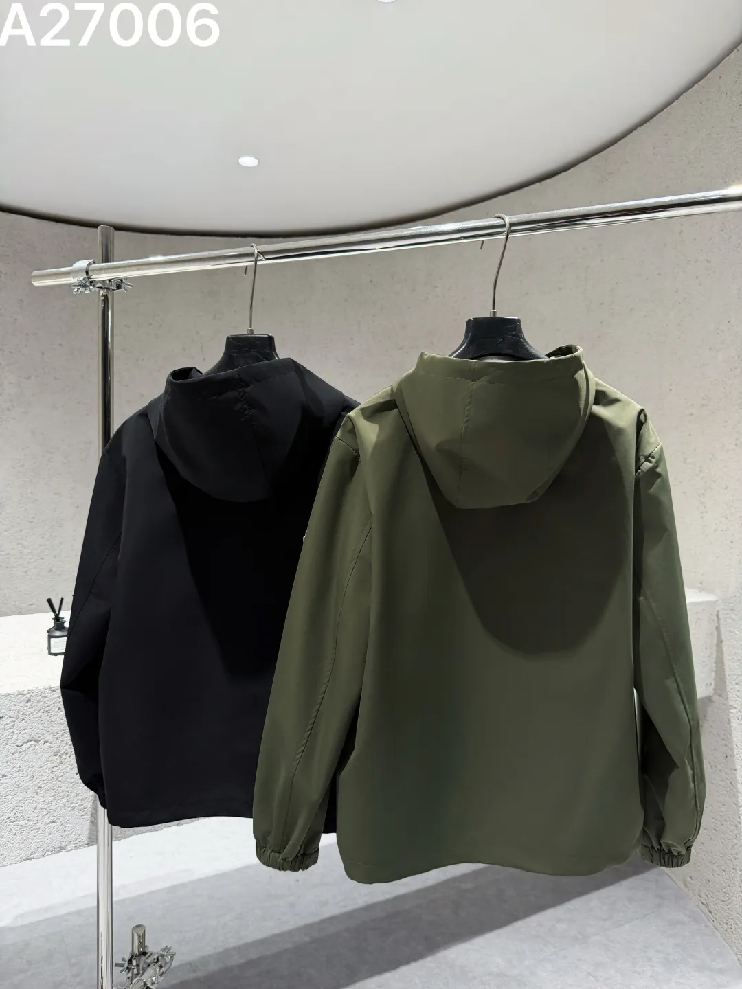 Moncler Hooded Technical Shell Jacket D21522766 — view 5