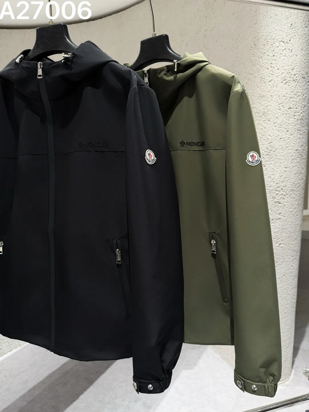 Moncler Hooded Technical Shell Jacket D21522766 — view 6