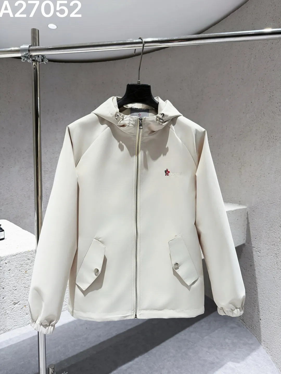 Moncler Hooded Technical Windbreaker Jacket D21522767