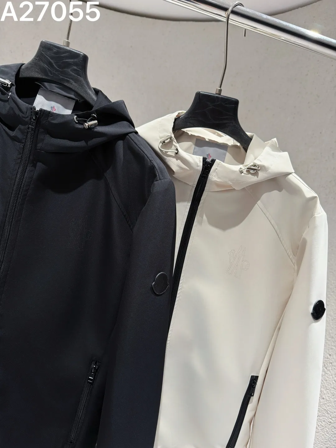 Moncler Hooded Technical Shell Jacket D21522777 — view 6