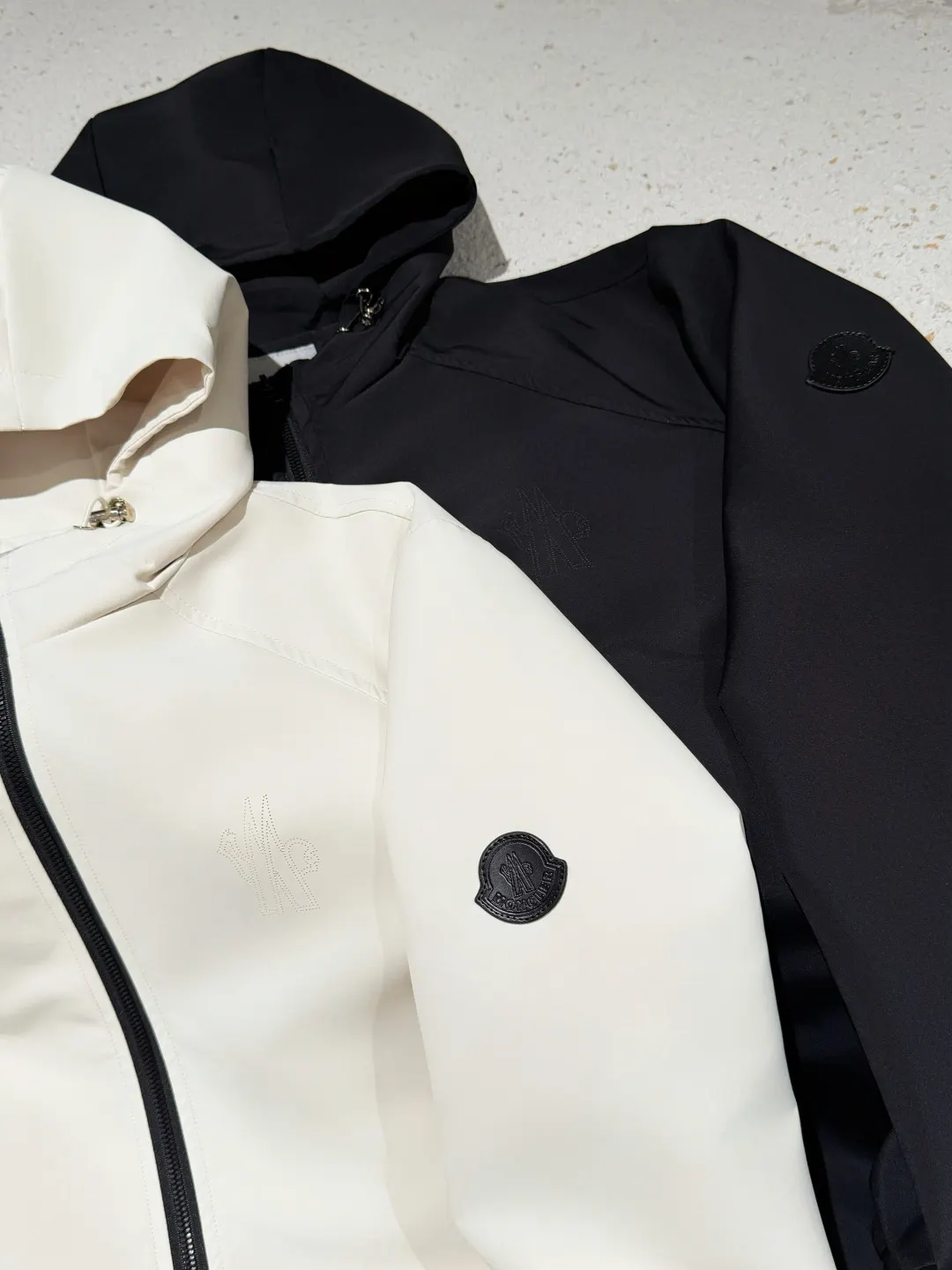 Moncler Hooded Technical Shell Jacket D21522777 — view 7