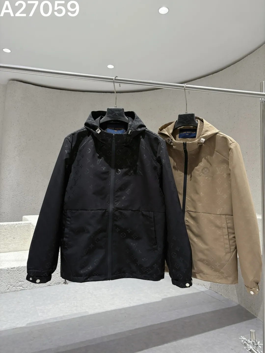 Monogram Technical Hooded Jacket D21522773 — view 3