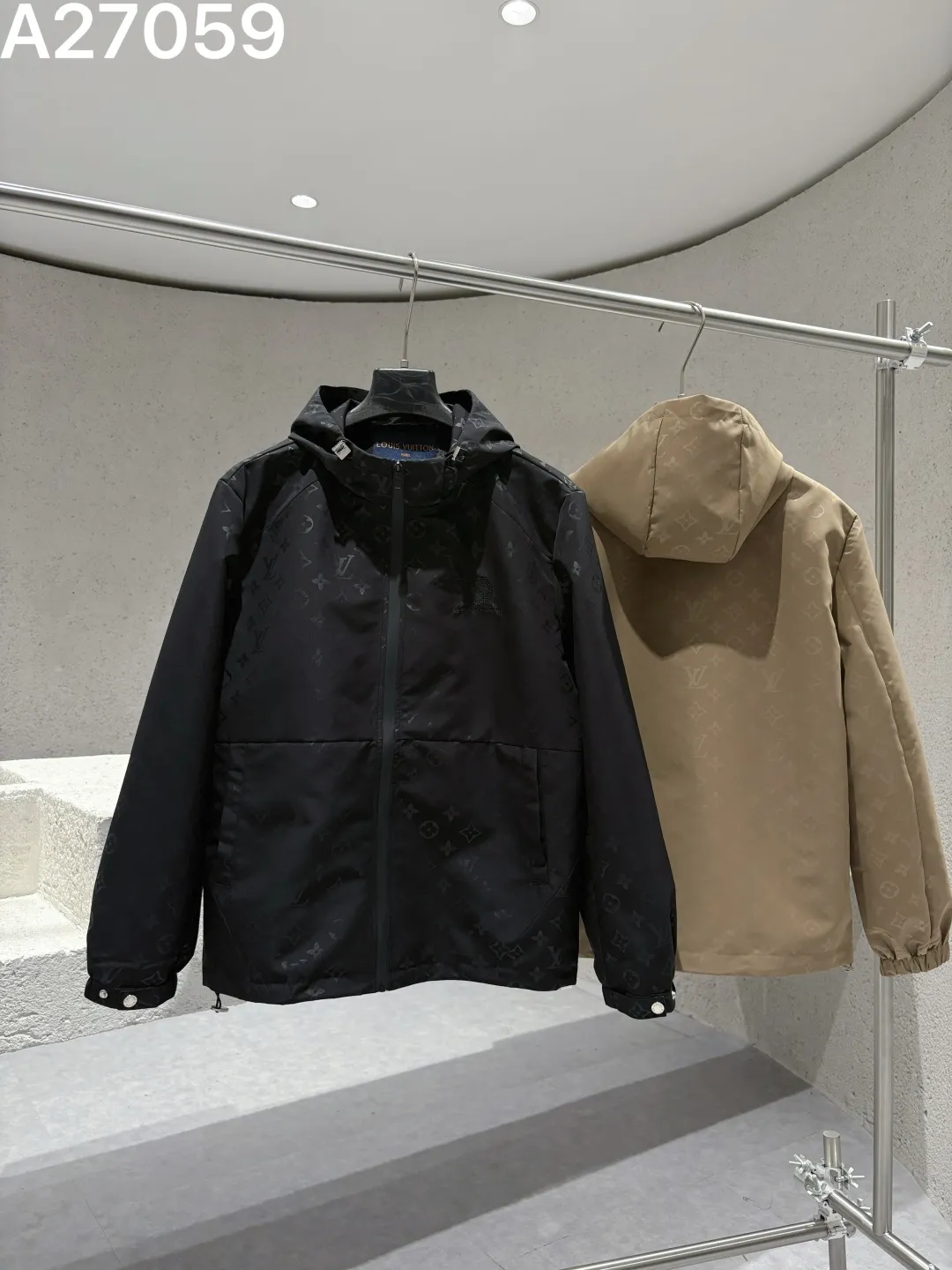 Monogram Technical Hooded Jacket D21522773 — view 5