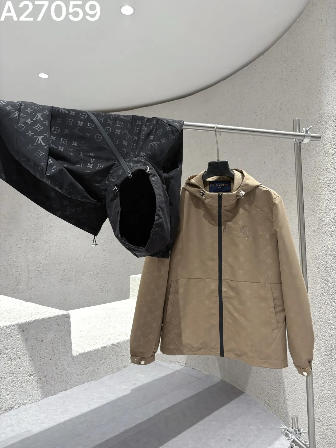 Monogram Technical Hooded Jacket D21522773 — view 6