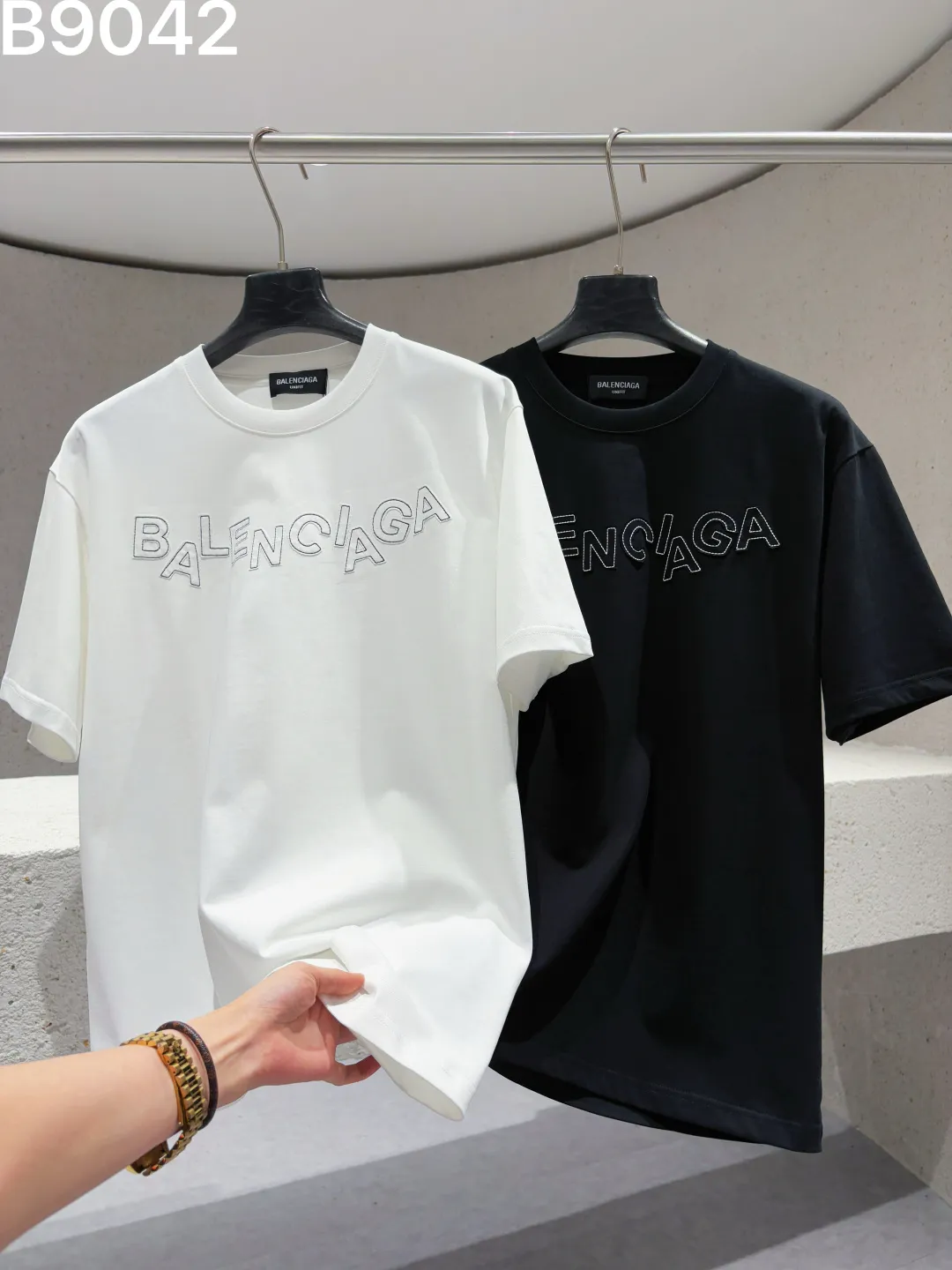 Embroidered Logo Cotton T-Shirt D8522842 — view 4