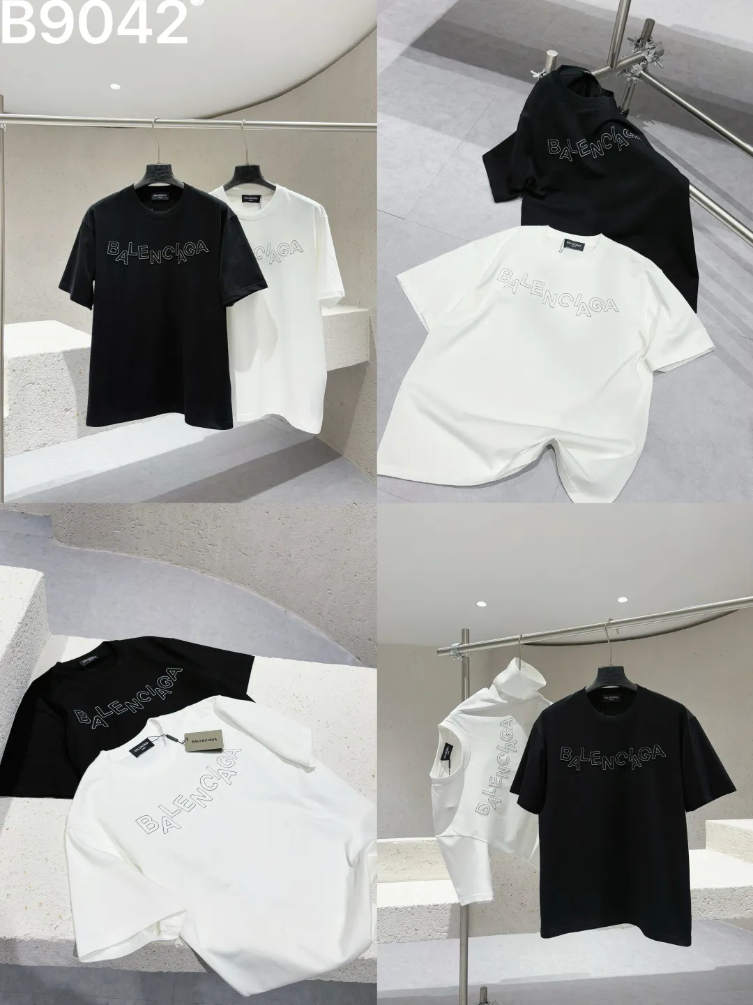 Embroidered Logo Cotton T-Shirt D8522842 — view 9
