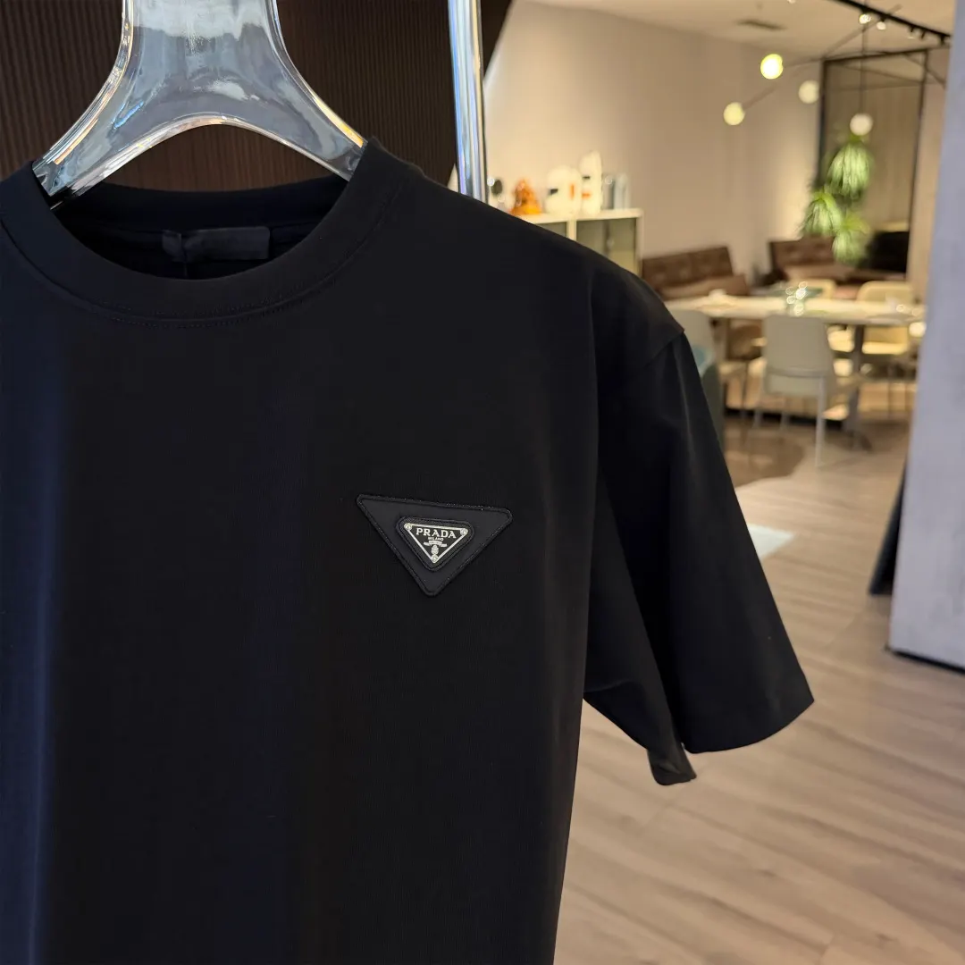 Embroidered Logo Cotton T-Shirt D8522832 — view 3
