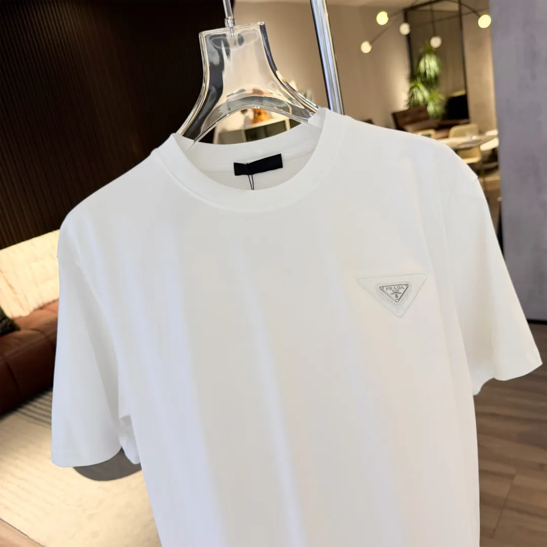 Embroidered Logo Cotton T-Shirt D8522831 — view 3