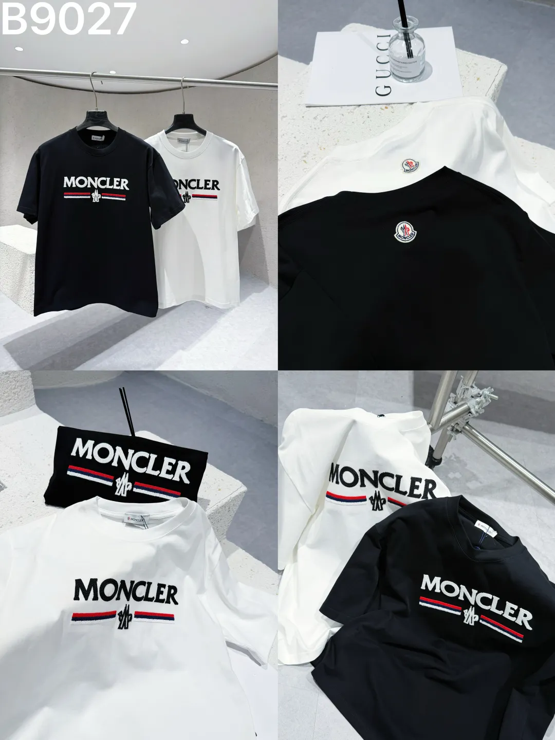 Embroidered Logo Cotton T-Shirt D8522851 — view 9