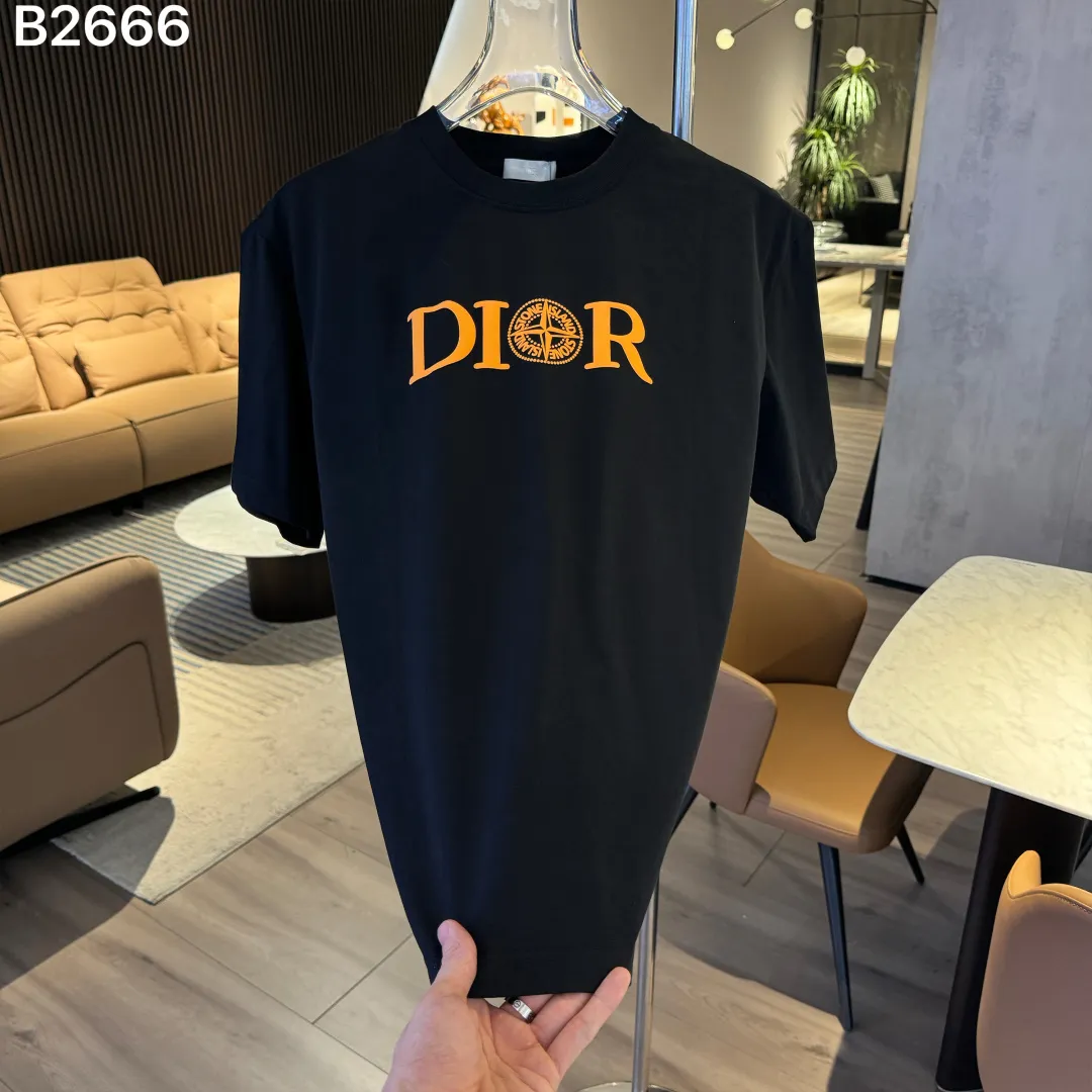 Logo Embroidered Cotton T-Shirt D8522820