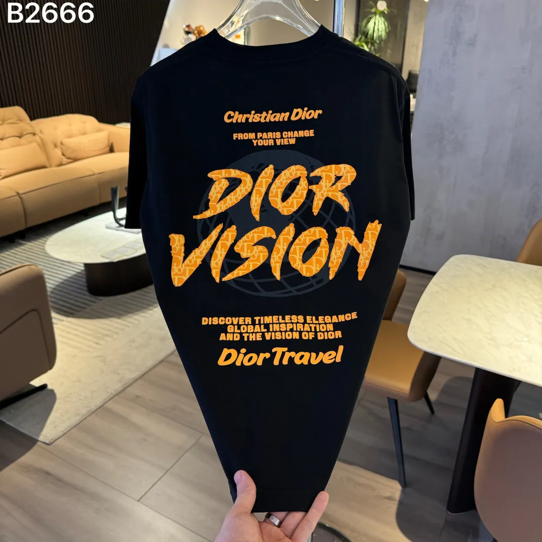 Logo Embroidered Cotton T-Shirt D8522820 — view 4