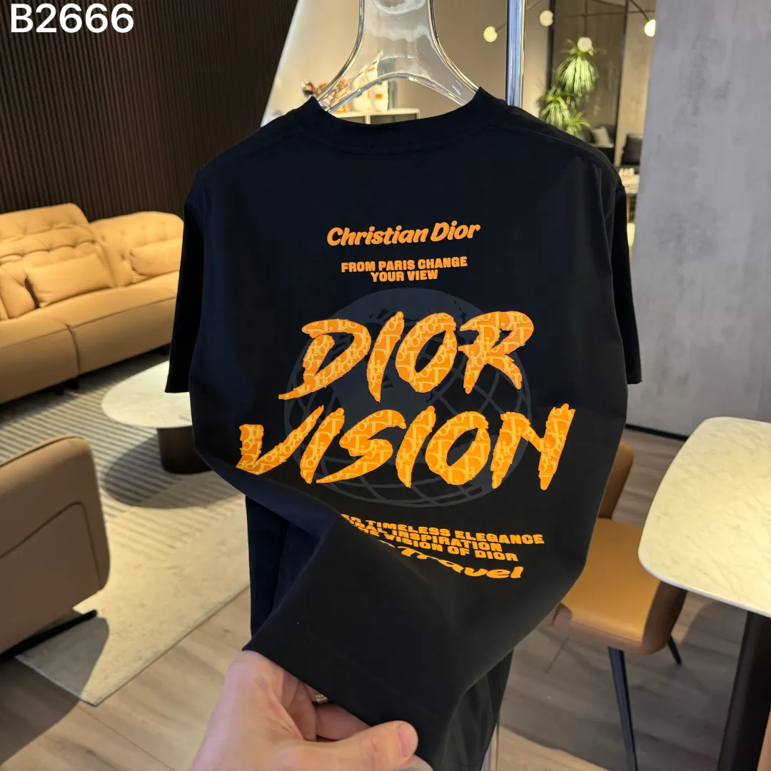 Logo Embroidered Cotton T-Shirt D8522820 — view 5