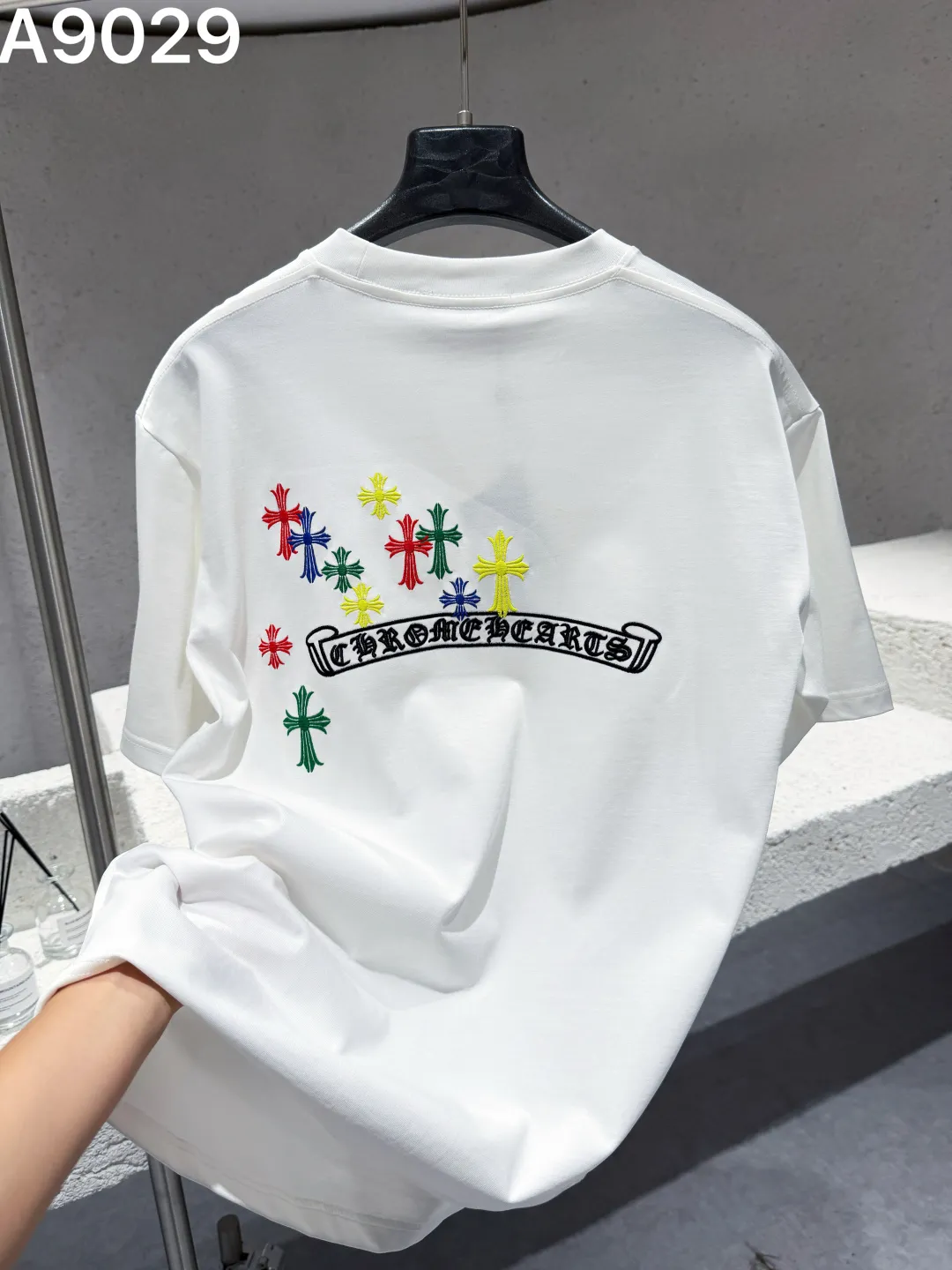 Embroidered Logo Cotton T-Shirt D9022813