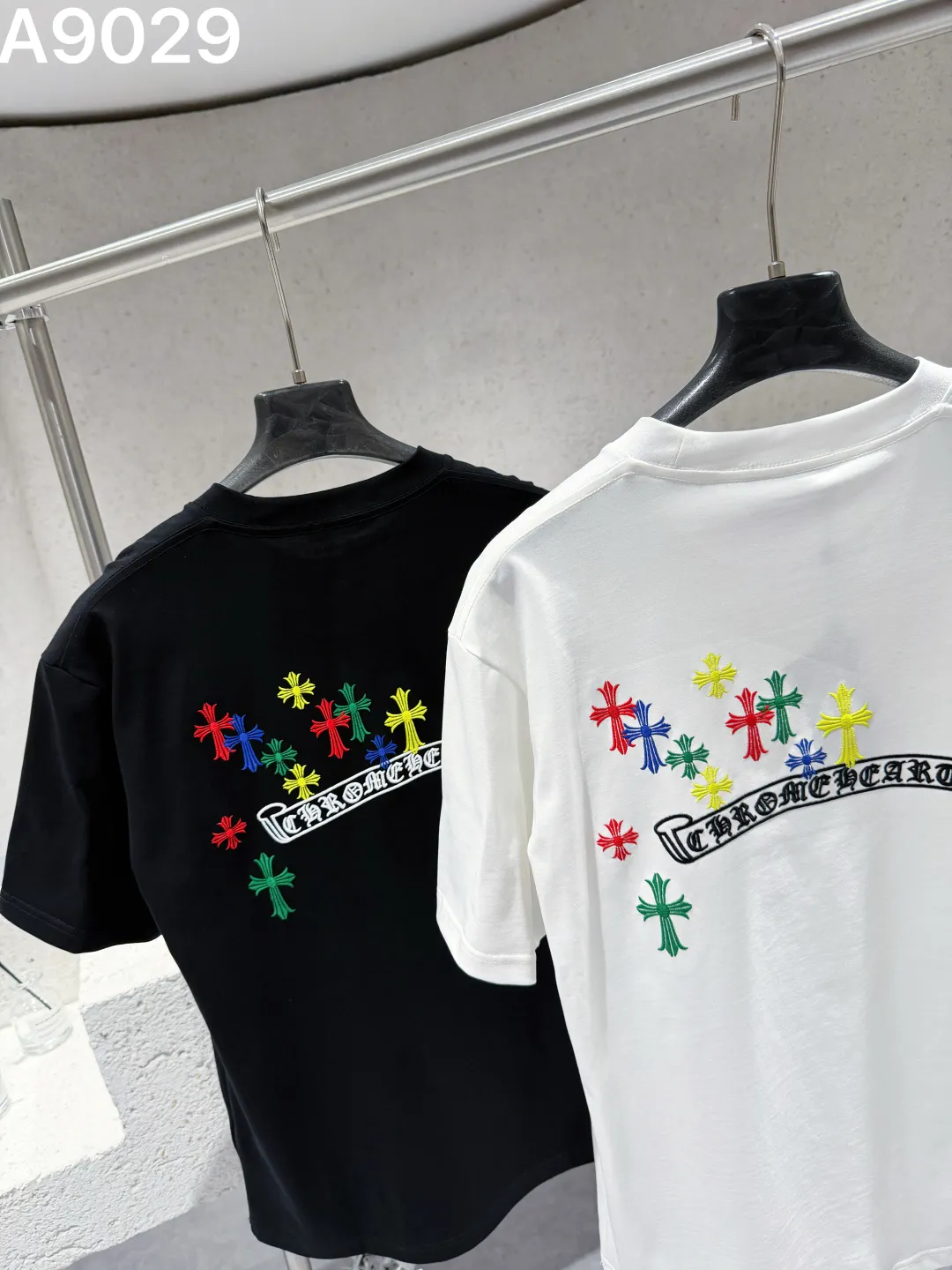 Embroidered Logo Cotton T-Shirt D9022813 — view 4