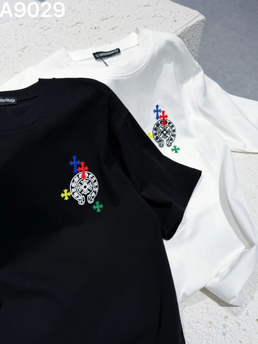 Embroidered Logo Cotton T-Shirt D9022813 — view 7