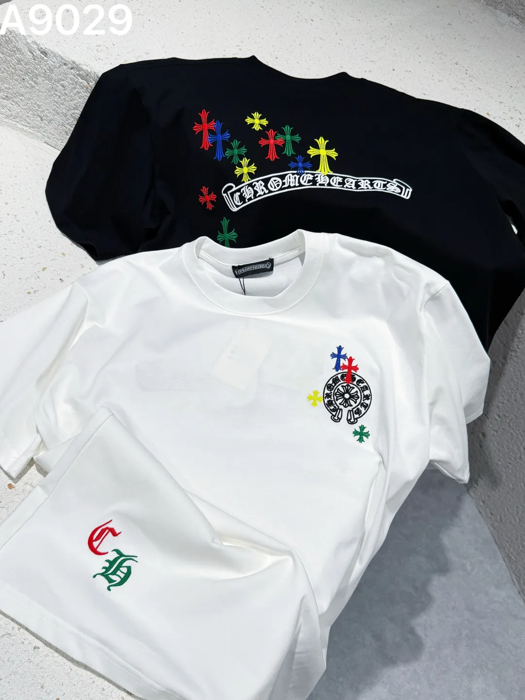 Embroidered Logo Cotton T-Shirt D9022813 — view 9