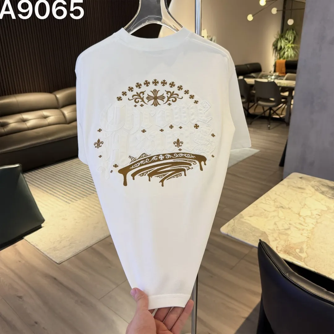 Embroidered Logo Cotton T-Shirt D9022816 — view 4